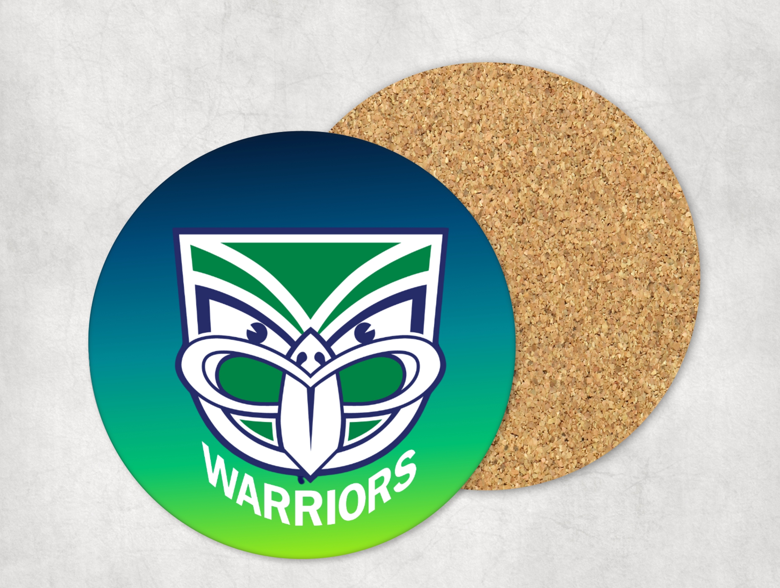 Mug Coaster NRL Warriors