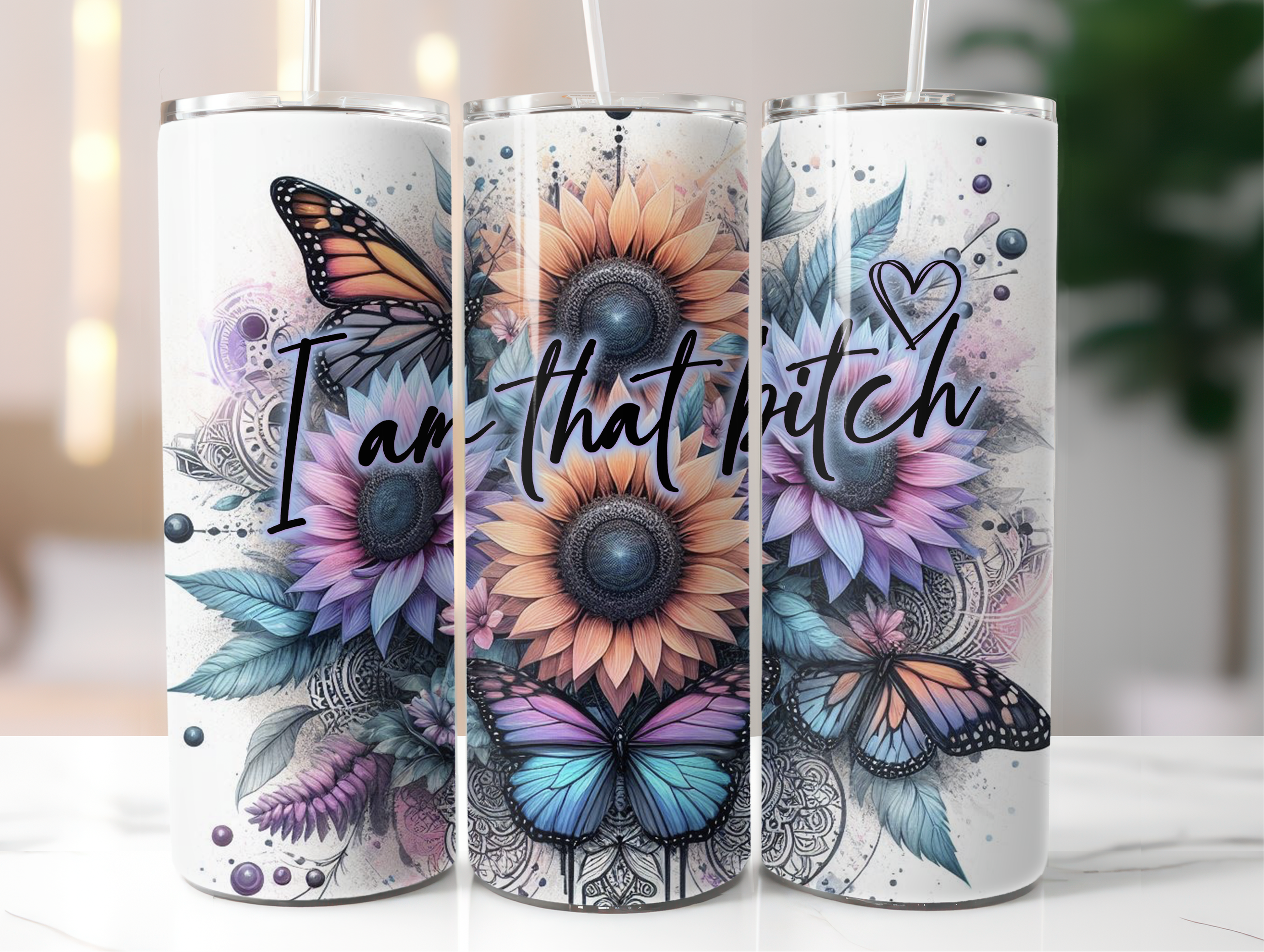 I am that bitch tumbler
