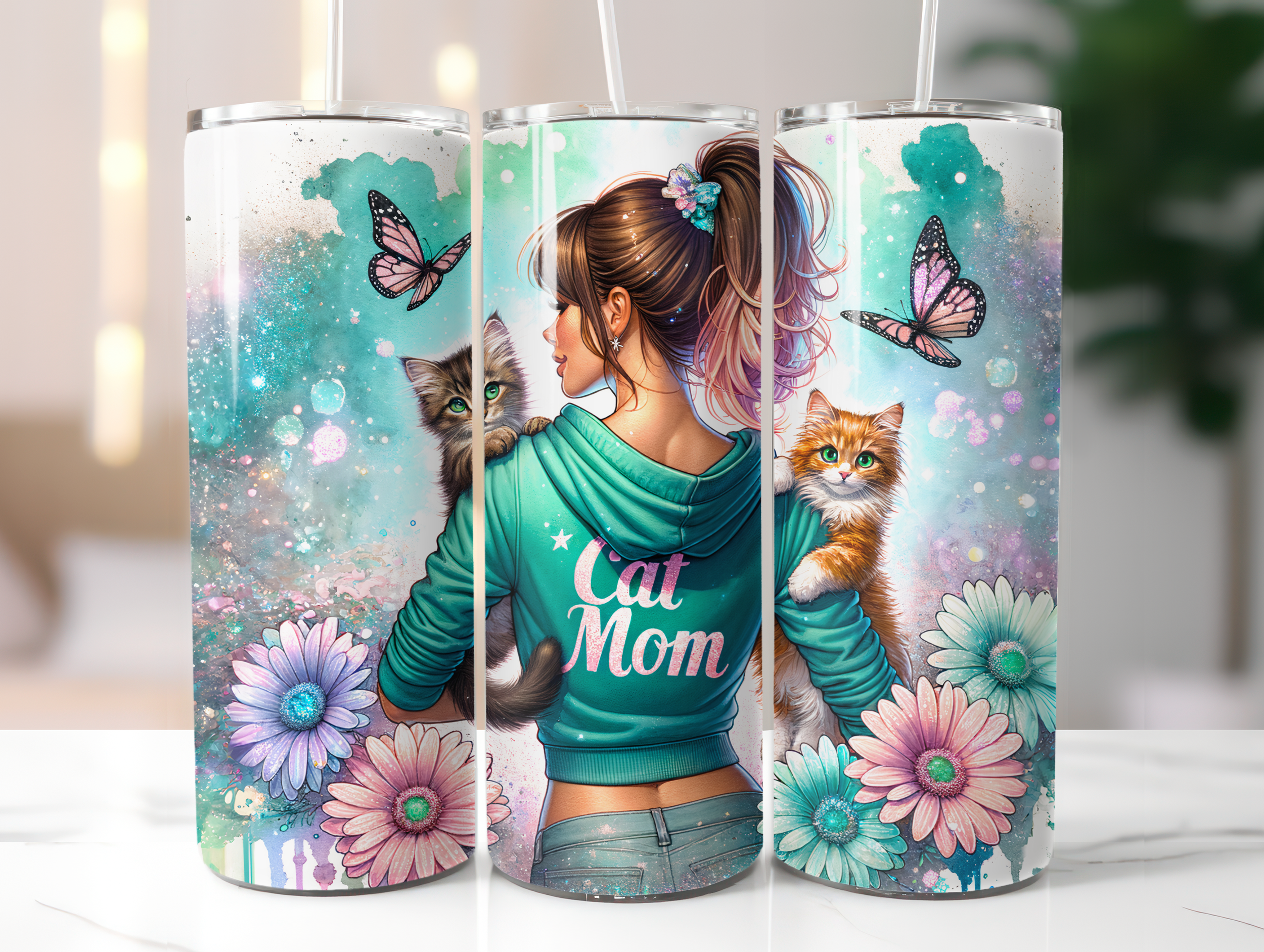 Cat mum tumbler