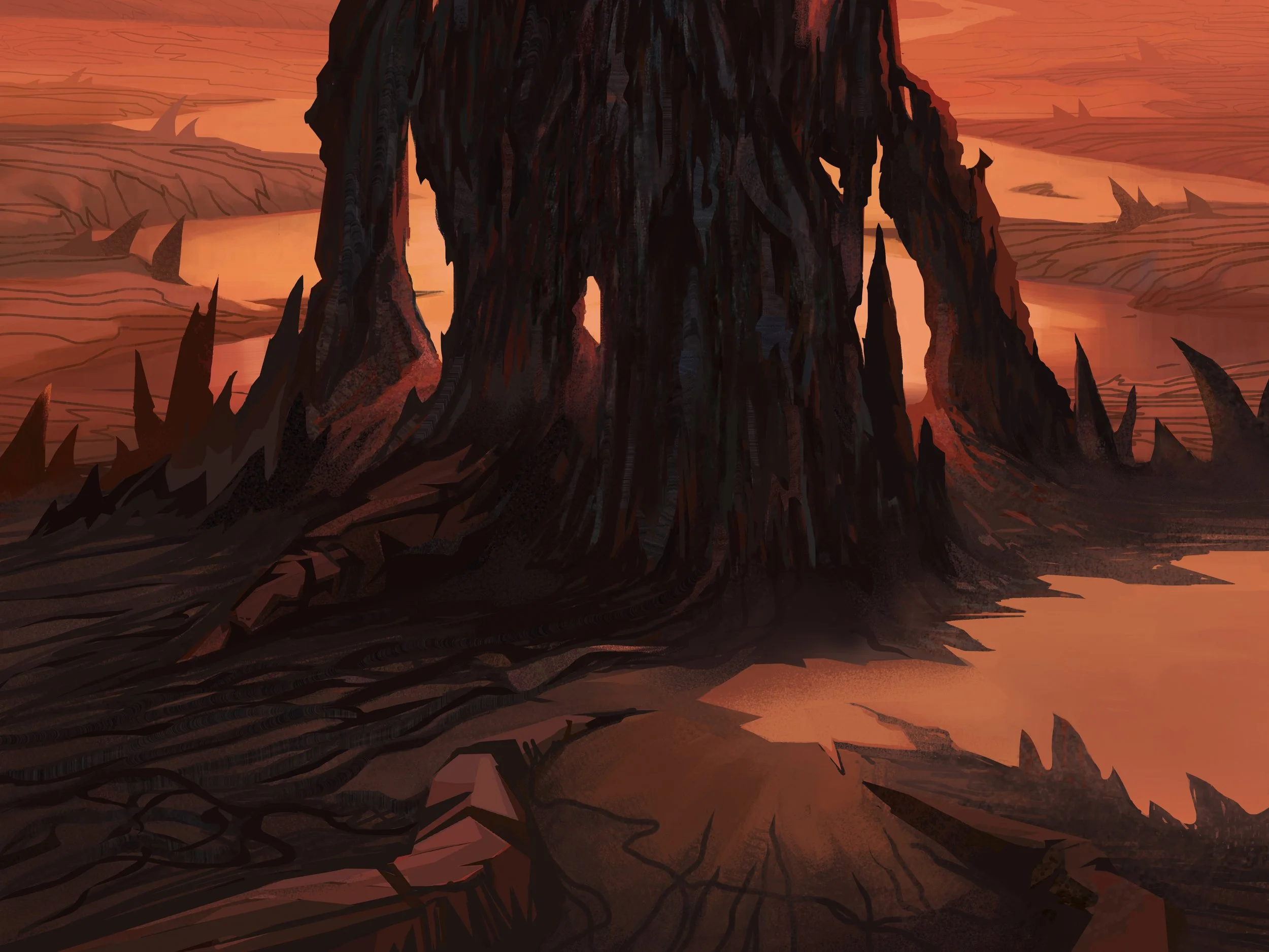 Book 2 cover art close-up