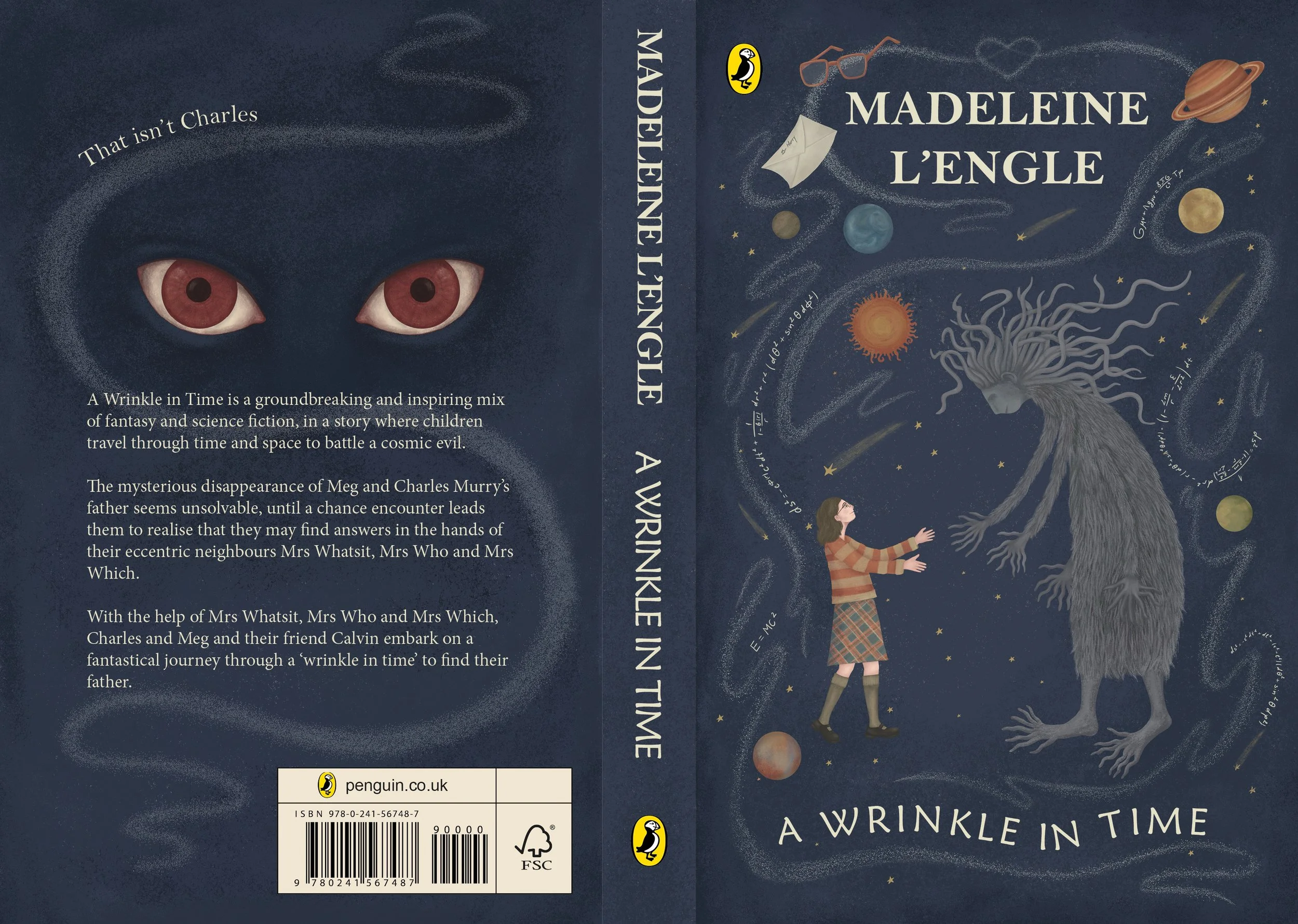 Book cover illustration and design for the Penguin Cover Design Award