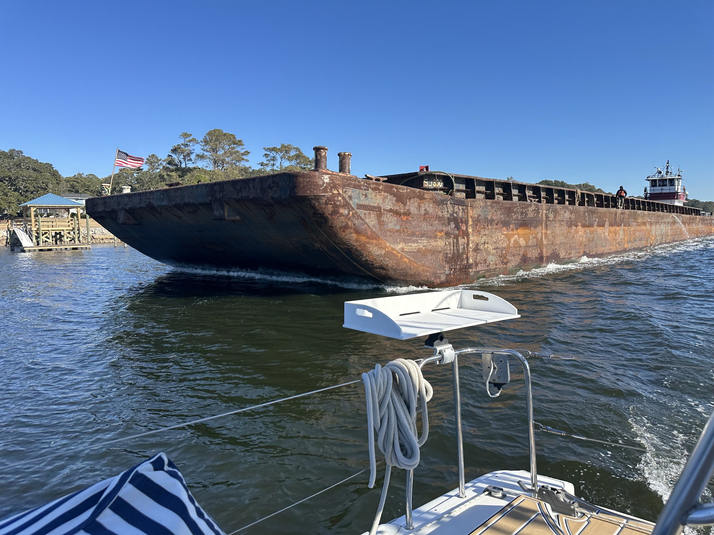 Catamaran Delivery, Days 8 and 9: Hempstead, NC to Bucksport, SC