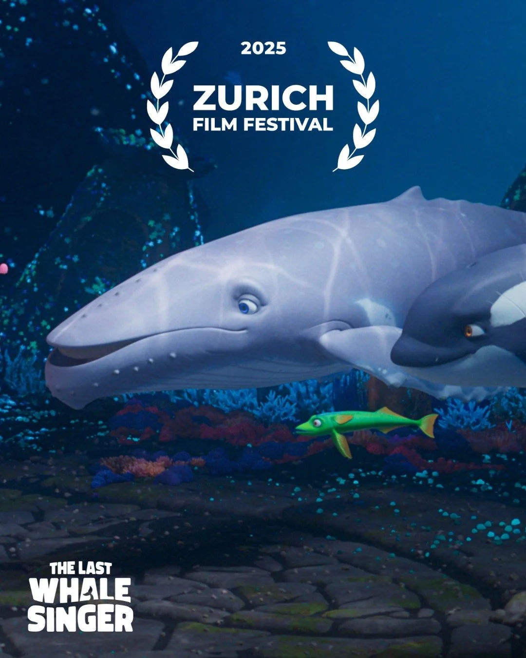 And THE LAST WHALE SINGER continues its journey 🐳🎉 Next stop: Zurich! 🎉We are delighted to be part of the Zurich Film Festival @zurichfilmfestival 
Get your tickets for the screenings on October 1 and October 4, 2025 here: https://zff.com/en/movie
