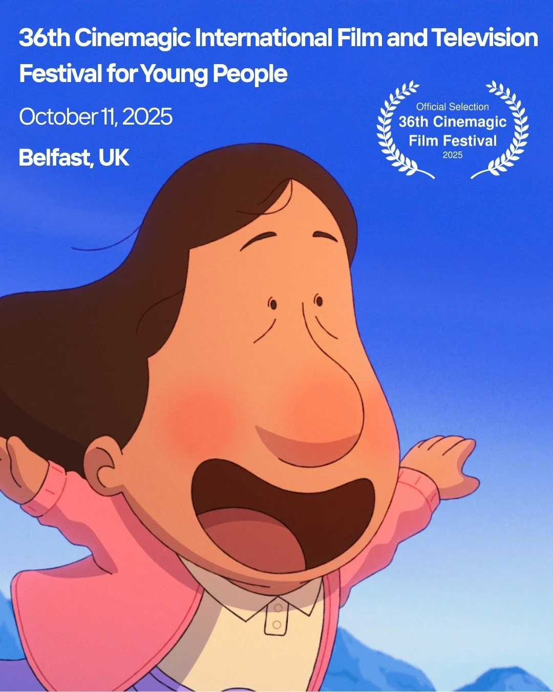 EPIFANÍA continues its journey around the world, next stop: Belfast! We are delighted that Epifanía is part of the CINEMAGIC International Film and Television Festival for Young People @cinemagic_filmfestival 🎉🐉✨
On Saturday, October