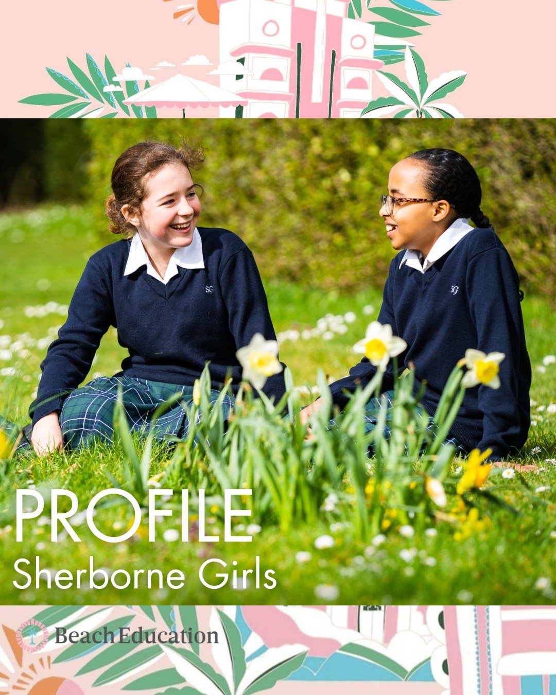 Meet Sherborne Girls, one of the incredible schools we proudly work with at Beach Education 🌼

Located in the heart of North Dorset, Sherborne Girls is a leading independent day and boarding school dedicated to helping every girl flourish. Their ful