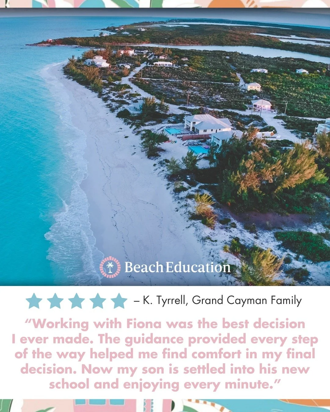 Real Stories from Families Like Yours ✨

We&rsquo;re proud to support families across Grand Cayman, The Bahamas, Turks &amp; Caicos, and beyond. Helping them navigate the journey to a UK boarding school with confidence.

With deep local understanding