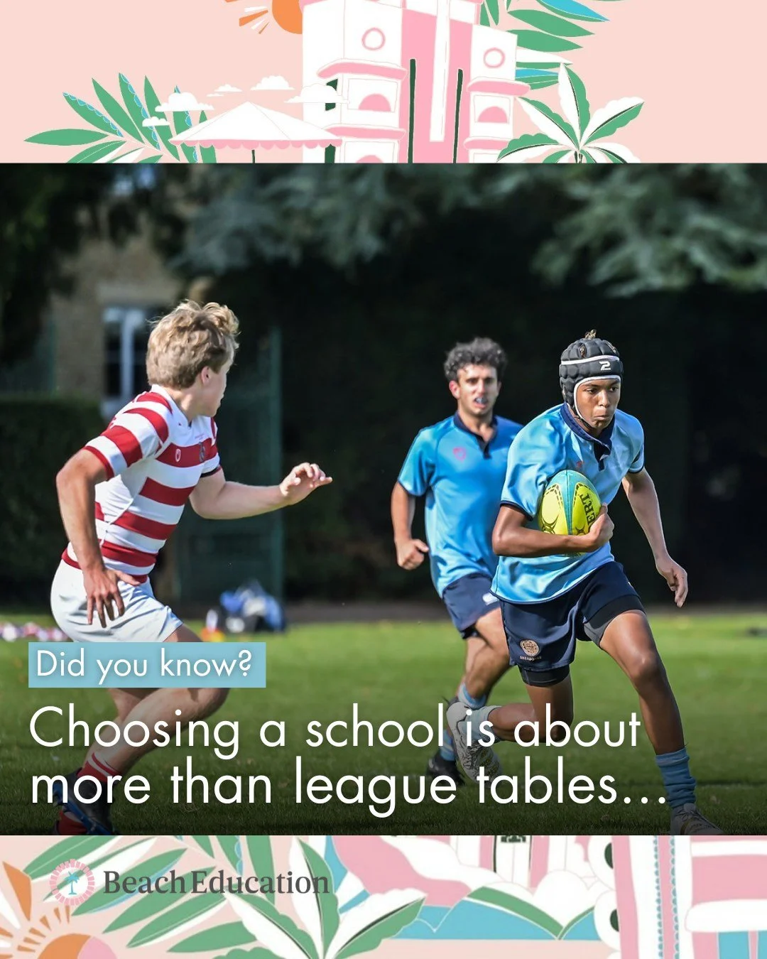 Did you know? Choosing a school is about so much more than just league tables.

At Beach Education, we take a holistic approach to placement, because thriving at school means feeling happy, supported, and inspired to grow, both inside and outside the
