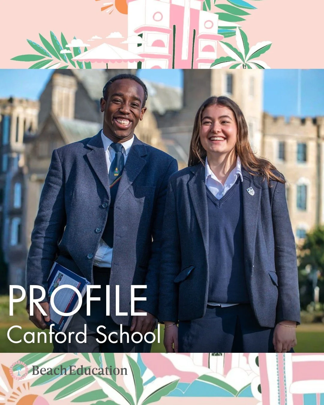 Meet @canfordschool &ndash; joining us at our Education fair in Barbados and Antigua!🌴

Set in 300 acres of stunning Dorset parkland, Canford is a school that truly lives its ethos - inspiring students to explore, empowering them to express, and cha