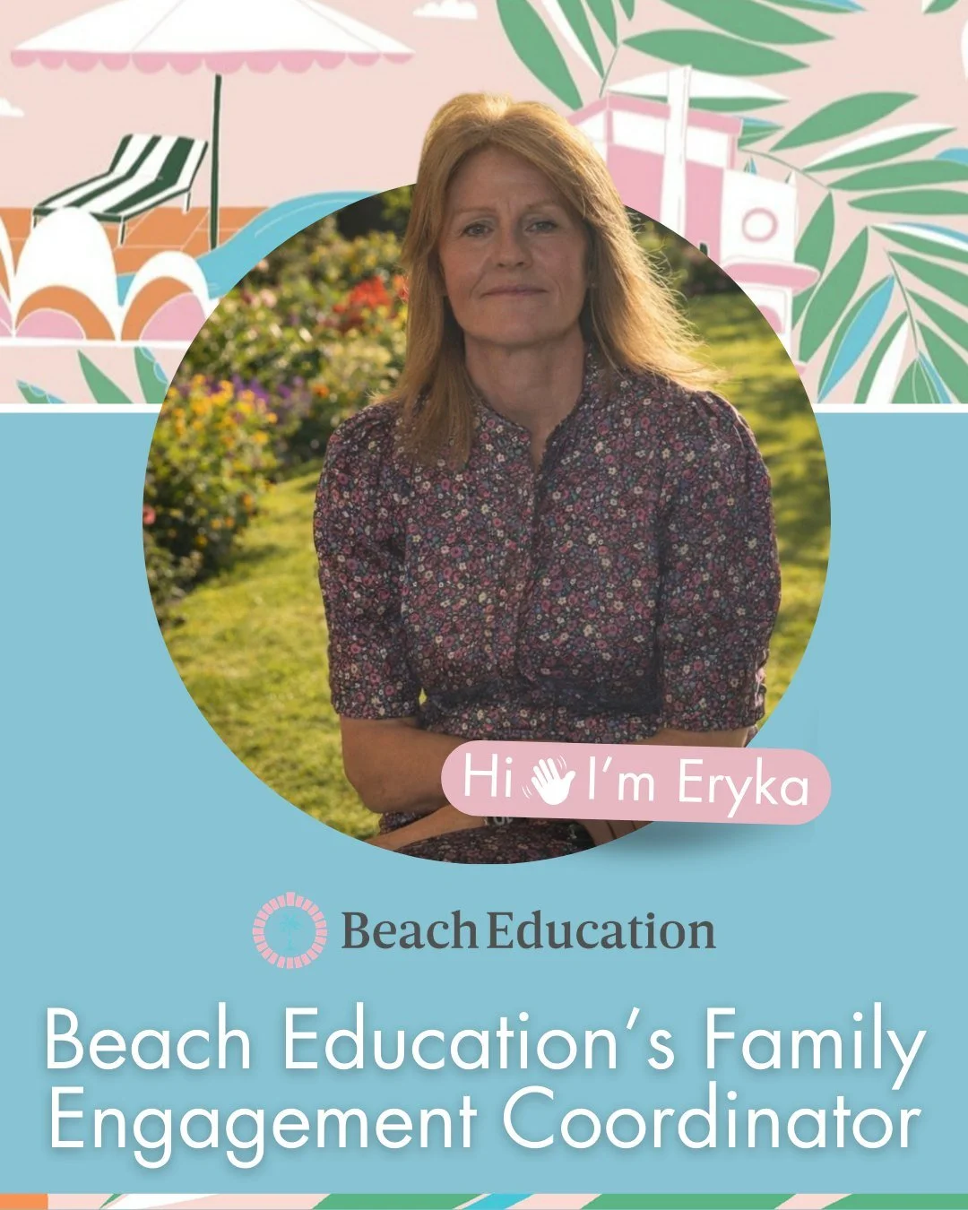 We&rsquo;re delighted to welcome Eryka to the Beach Education team as our Family Engagement Coordinator.

Eryka brings a wealth of experience from her background in marketing, CRM and admissions, and will be supporting both schools and families throu