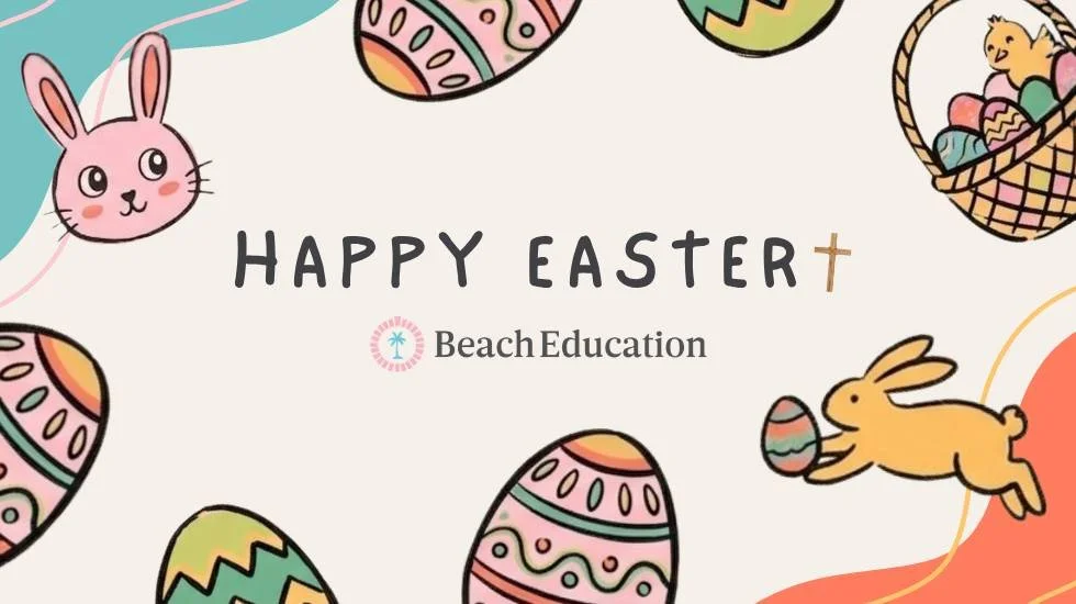At Beach Education, we celebrate the message of new life, renewal and purpose this Easter.

Wishing all our families and schools a joyful and peaceful Easter filled with hope and happiness. 🌸

#BeachEducation #EasterBlessings #NewBeginnings #Educati