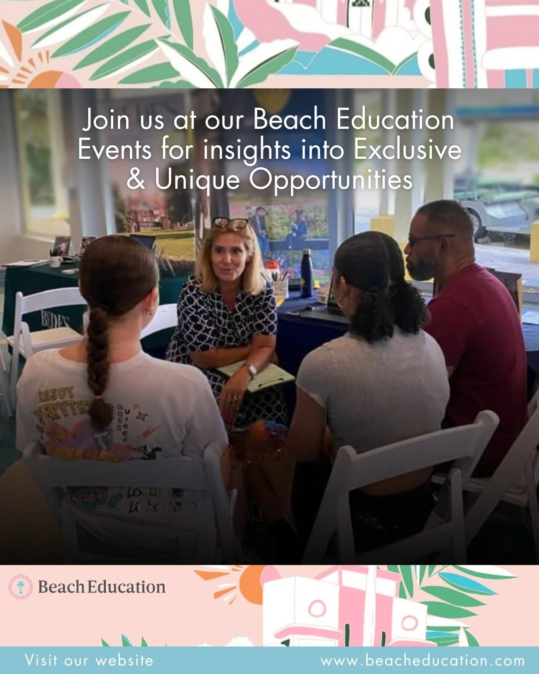 We&rsquo;re looking forward to welcoming you to our events this week! 🌴

Join us to explore exciting opportunities, meeting leading boarding schools, along with schools from Canada and The Bahamas, all in one place. It&rsquo;s the perfect chance to 