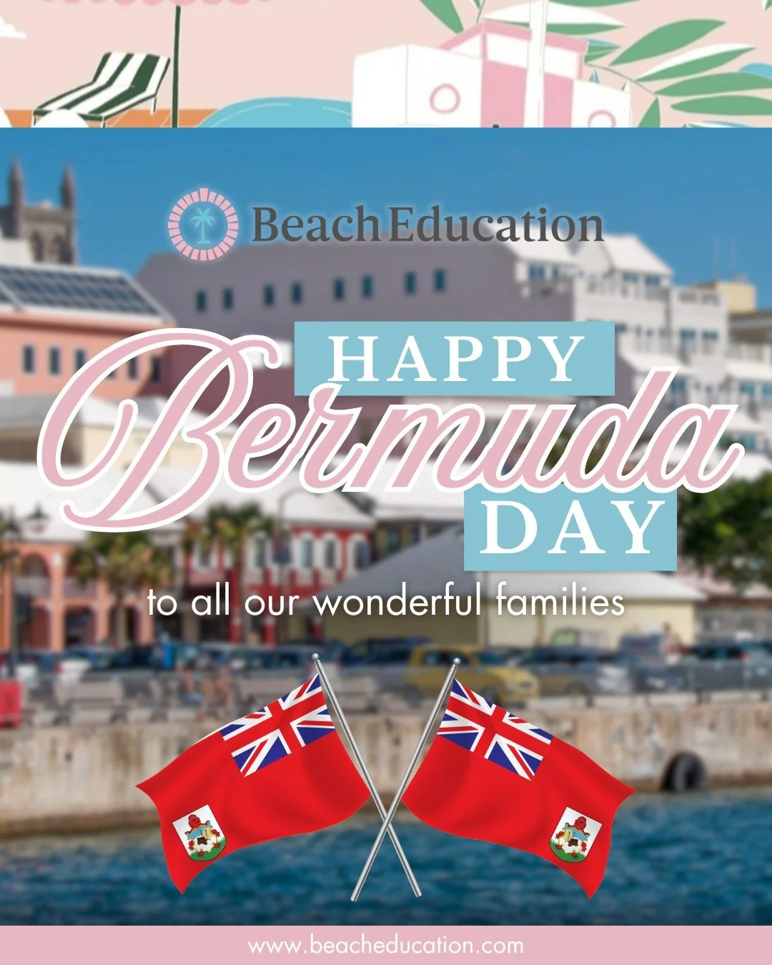 Happy Bermuda Day! 🇧🇲💖

At Beach Education, we&rsquo;re incredibly proud to support so many wonderful Bermudian families, helping students find schools where they can truly grow, succeed and feel at home. Today we celebrate this beautiful island a