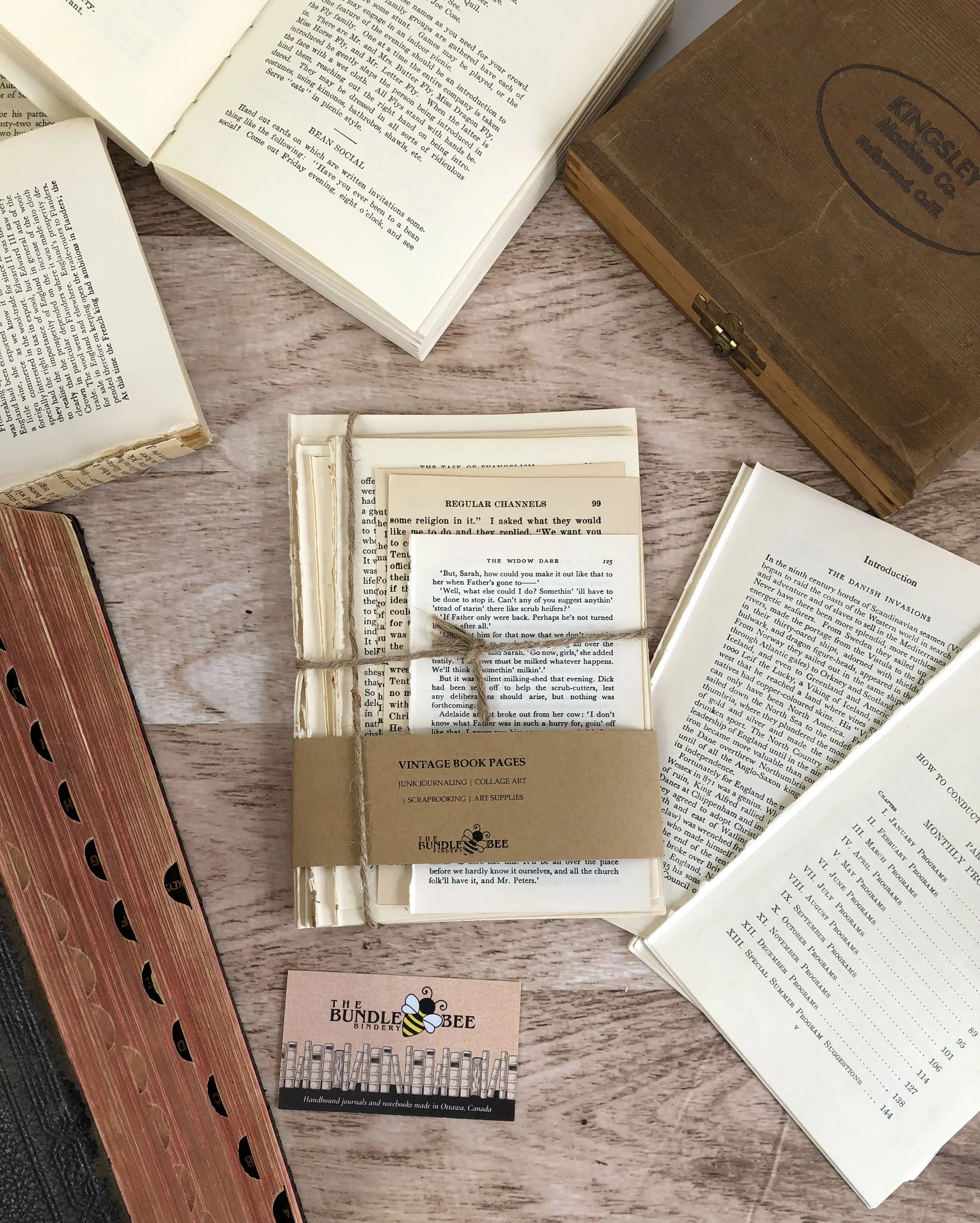 Custom Bookbinding & Journal Design | The Bundle Bee Bindery