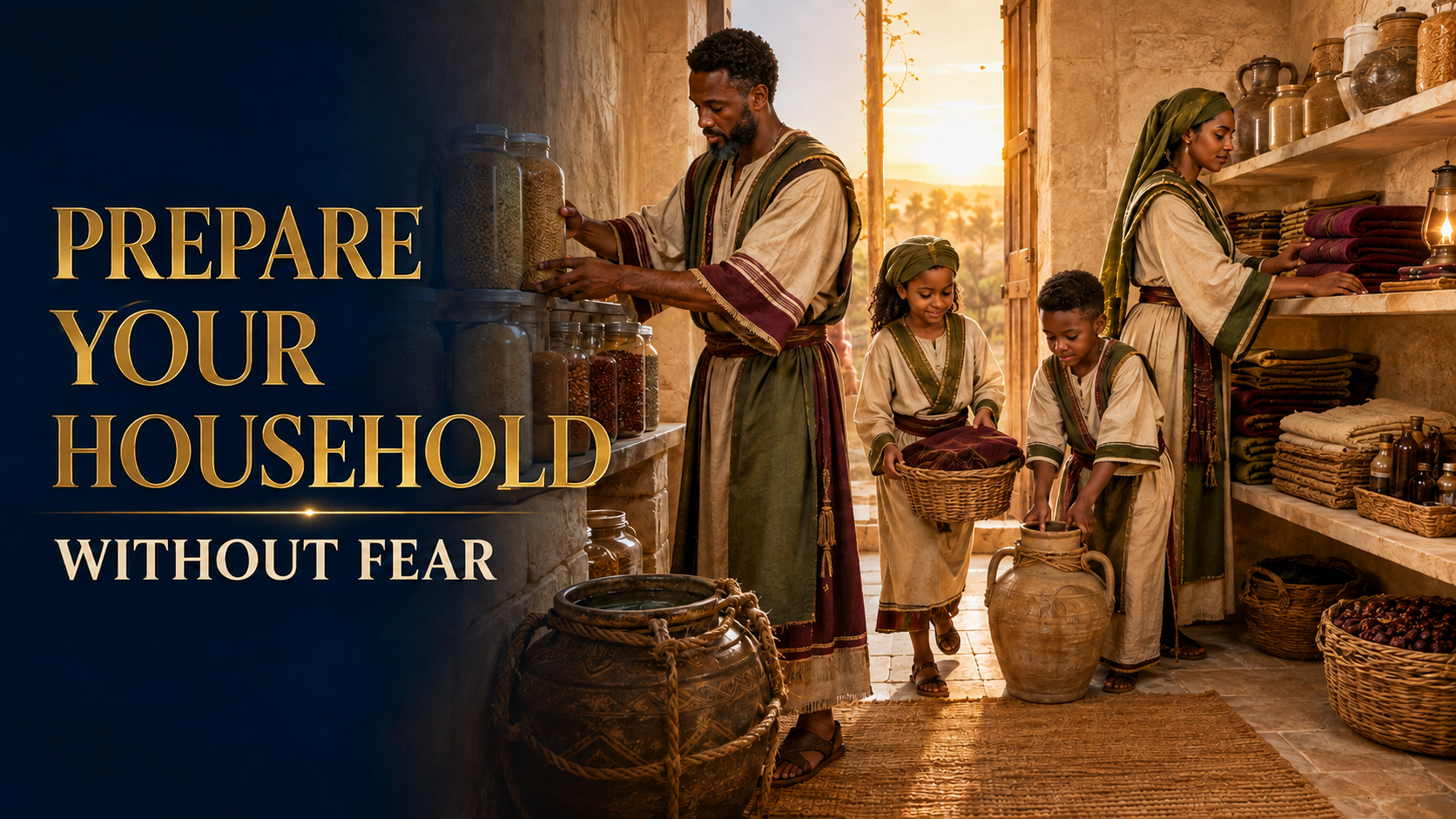 Prepare Your Household Without Fear: Scriptural Readiness for the Times Ahead
