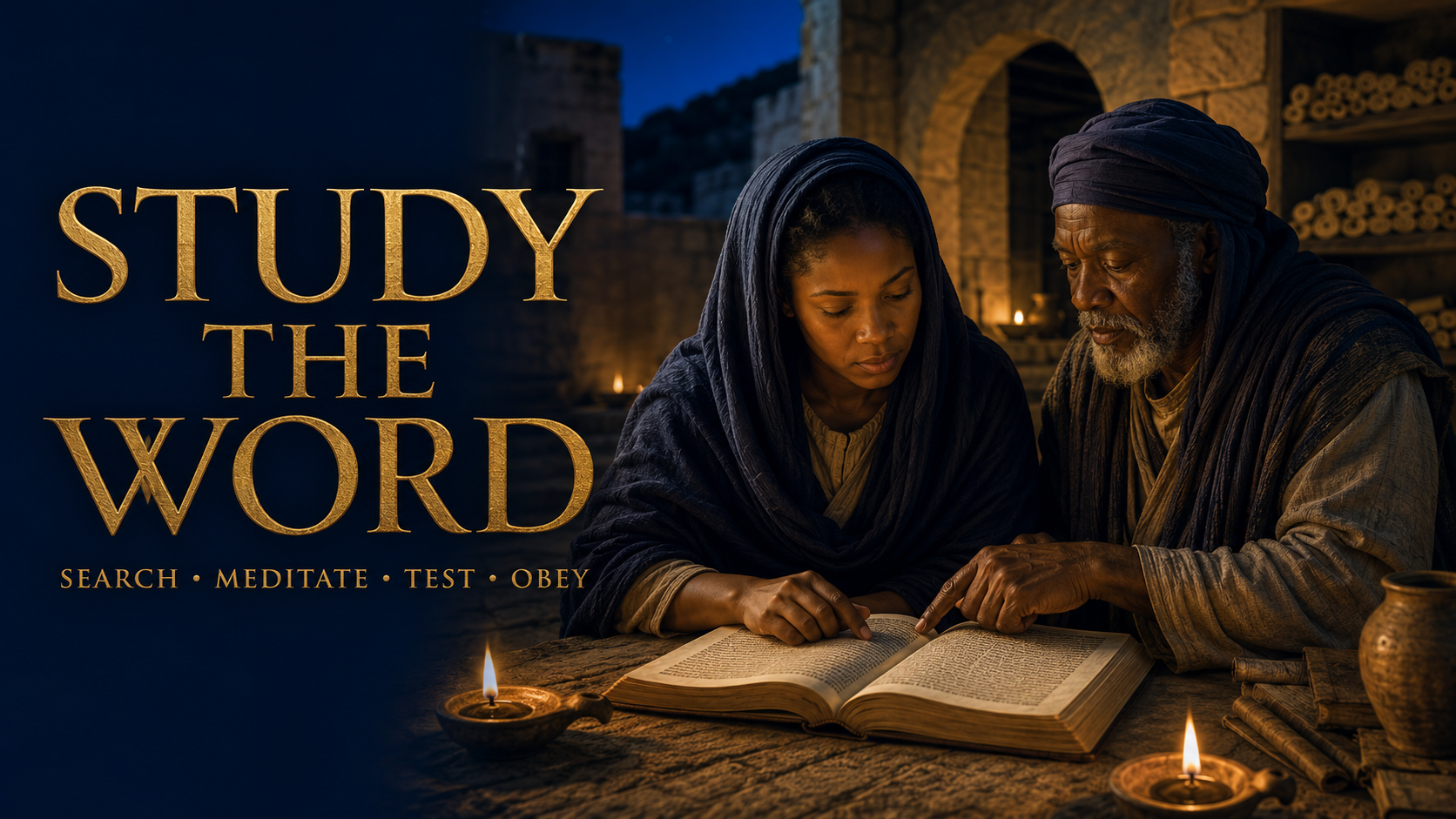 STUDY THE WORD: SEARCH, MEDITATE, TEST, AND OBEY