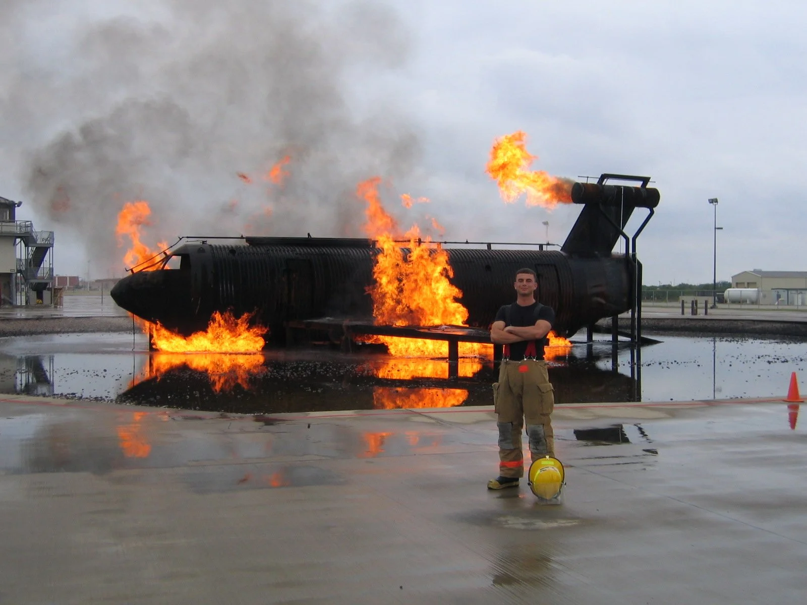 9/11 is why I put the uniform on.

I enlisted active duty in the United States Air Force because I needed to serve something larger than myself. A personal decision. A choice to make a difference.

I was an EMT and a firefighter for the Air Force. Th