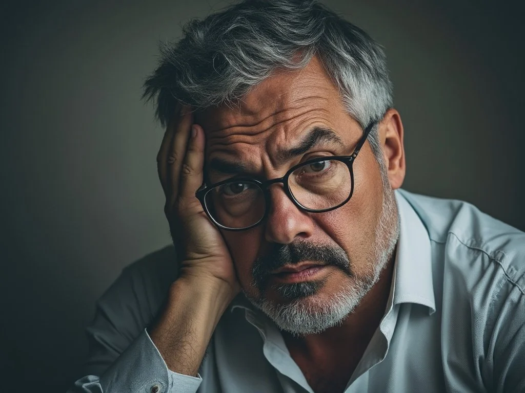 Man struggling with substance abuse and addiction – specialized concierge mental health treatment for substance use disorders at Calderon Medicine Concierge Mental Health