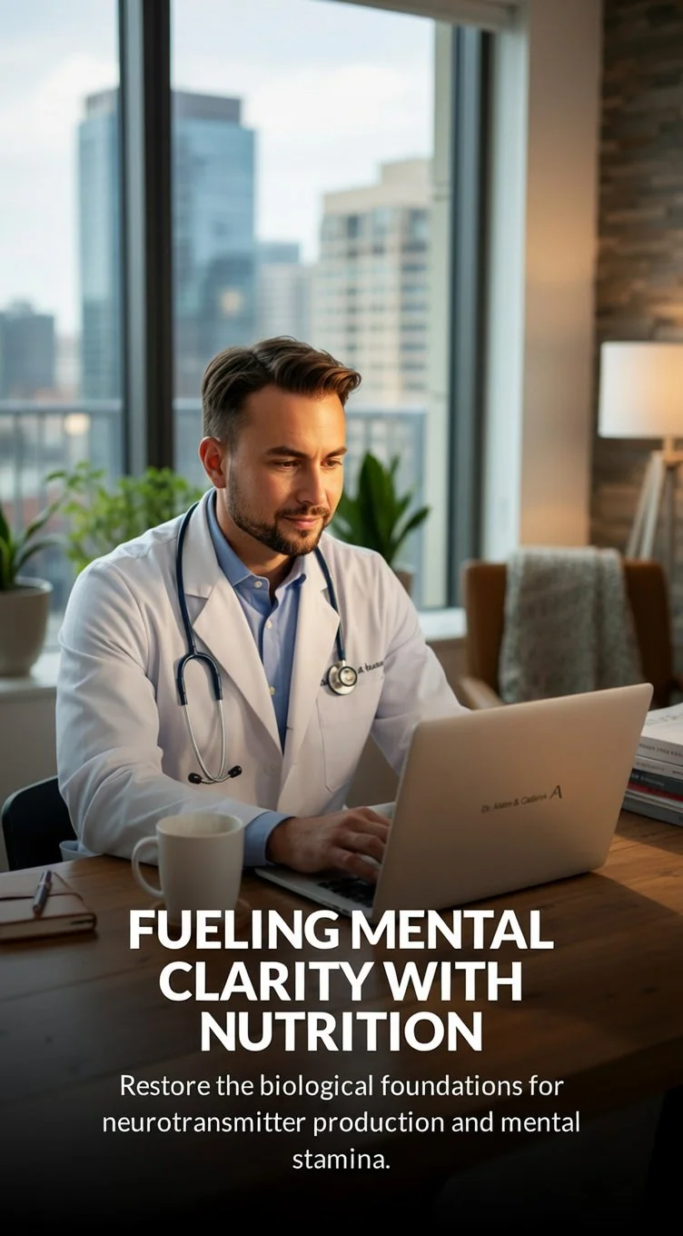 Alston B. Calderon, PA-C, board-certified physician assistant providing virtual concierge metabolic psychiatry and mental health services across Florida via secure telehealth