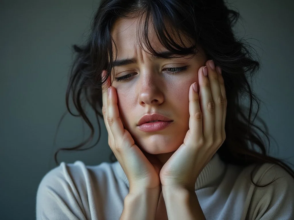 Woman experiencing anxiety – concierge mental health treatment for anxiety at Calderon Medicine Concierge Mental Health