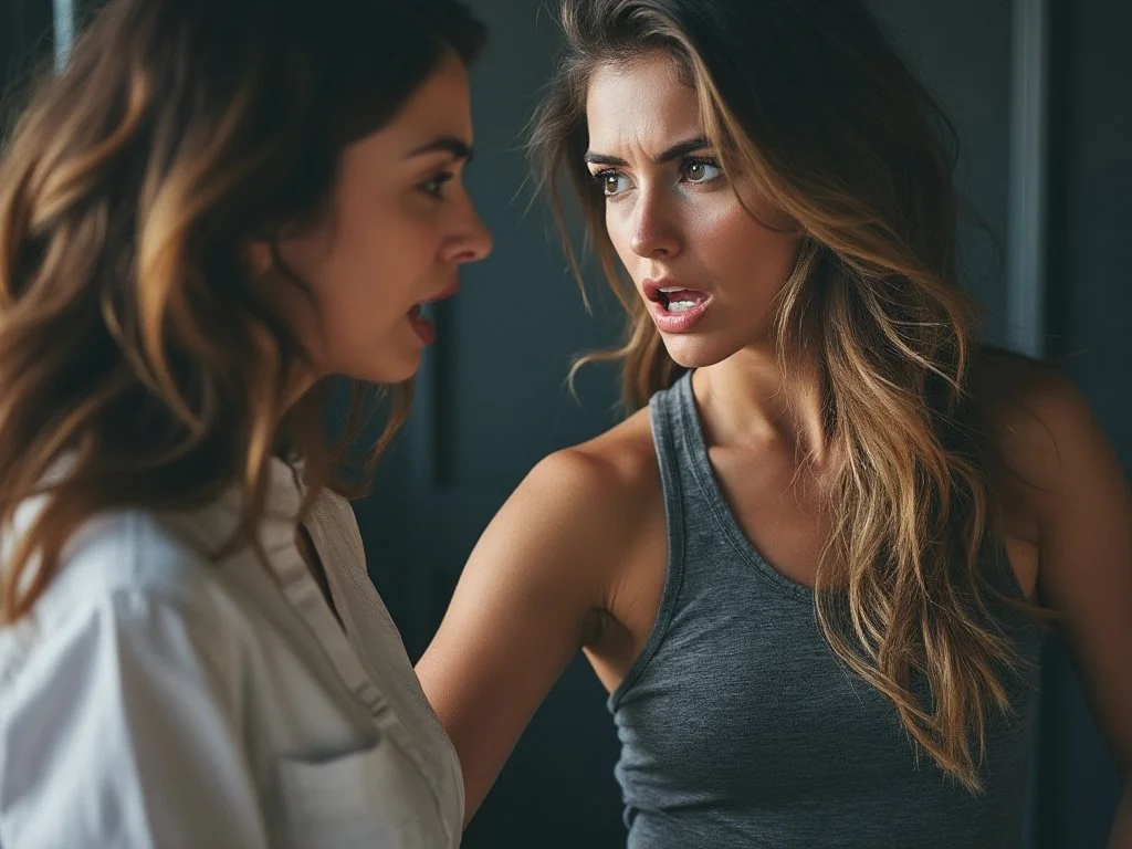 Woman experiencing intense emotional distress in interpersonal conflict – specialized concierge mental health treatment for personality disorders at Calderon Medicine Concierge Mental Health