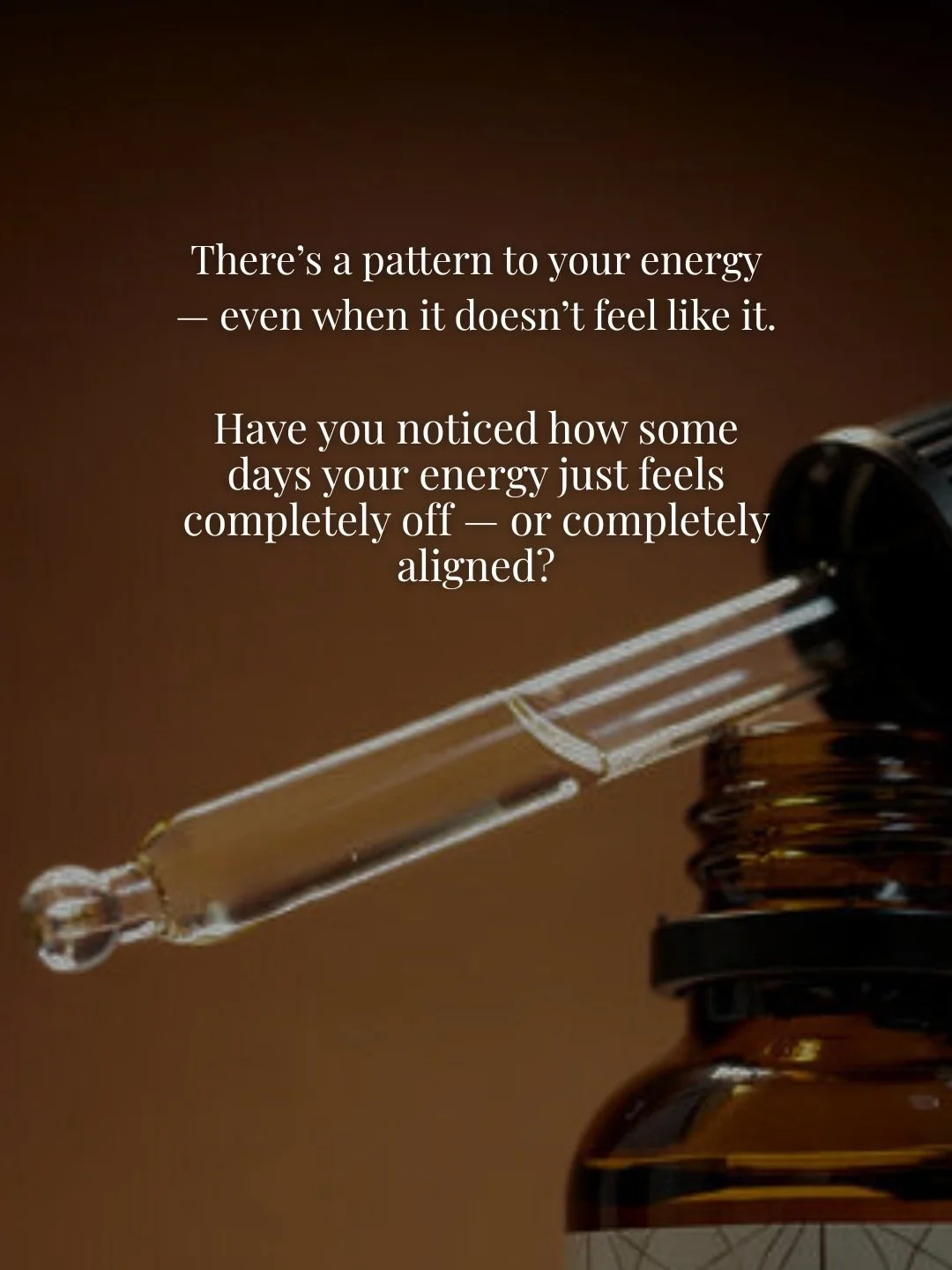 There&rsquo;s a pattern to your energy &mdash; even when it doesn&rsquo;t feel like it.

Have you noticed how some days your energy just feels completely off &mdash; or completely aligned?

During menopause, these shifts in energy, focus, and mood ar