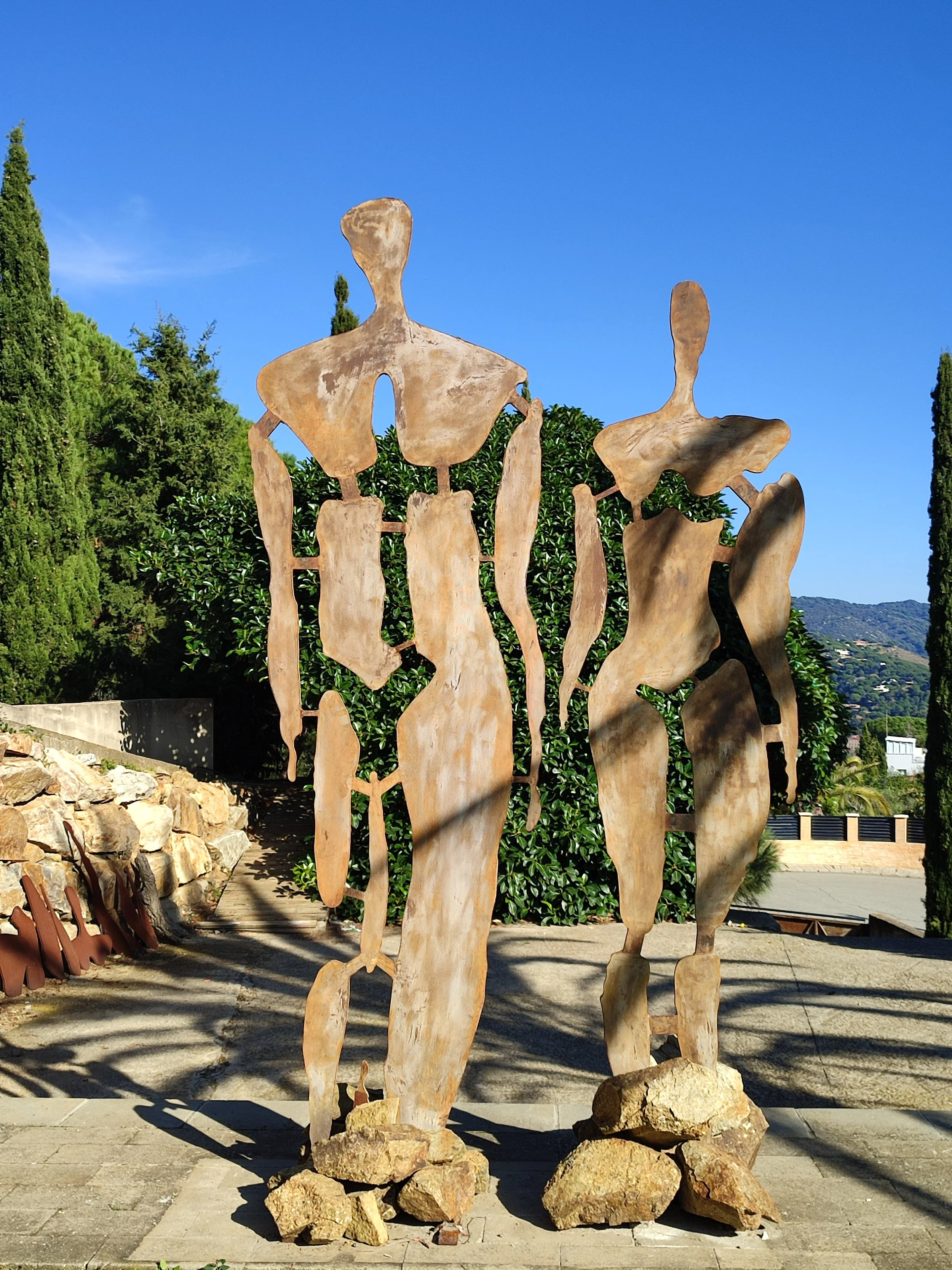 Sculptor Fili Plaza, client of Novus Arte