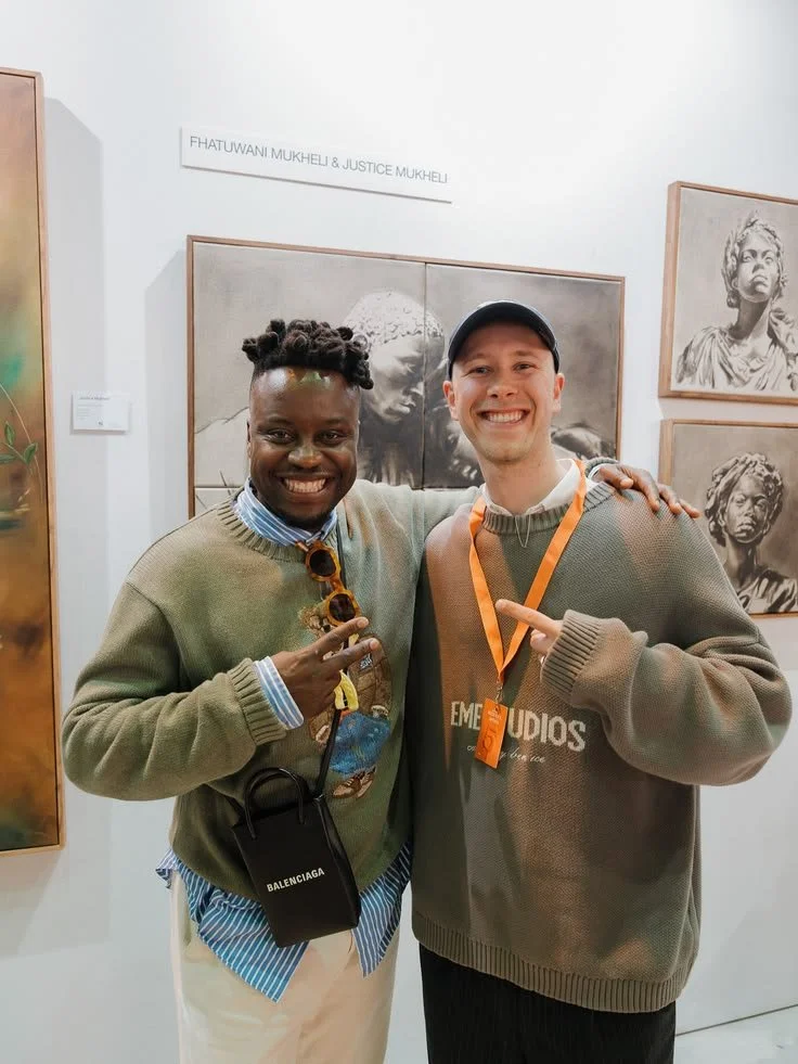 Artist Fhatuwani Mukheli, client Novus Arte
