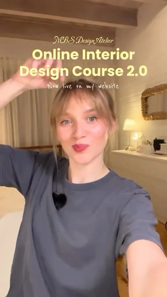 🙈 Just a girl in her cozy room talking (recording) about what she loves (interior design) to inspire and motivate others (creating a course) interested in it as well.
Check the @mbs.designatelier website (linked in bio) to find out more about the