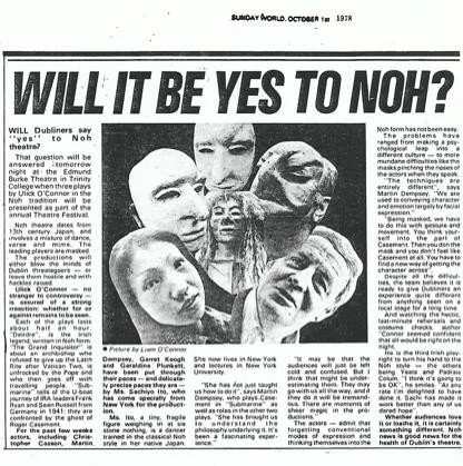 Sunday World, October 1st, 1978