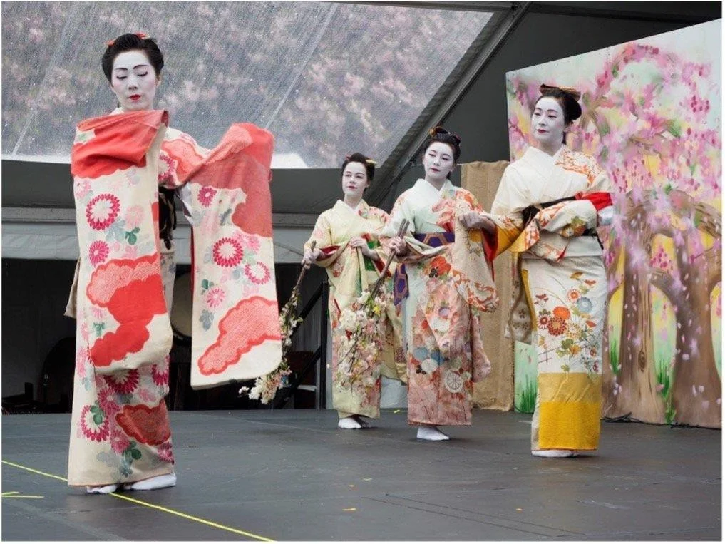 Photo: Tony Sahara at Sakura Matsuri at Brooklyn Botanic Garden