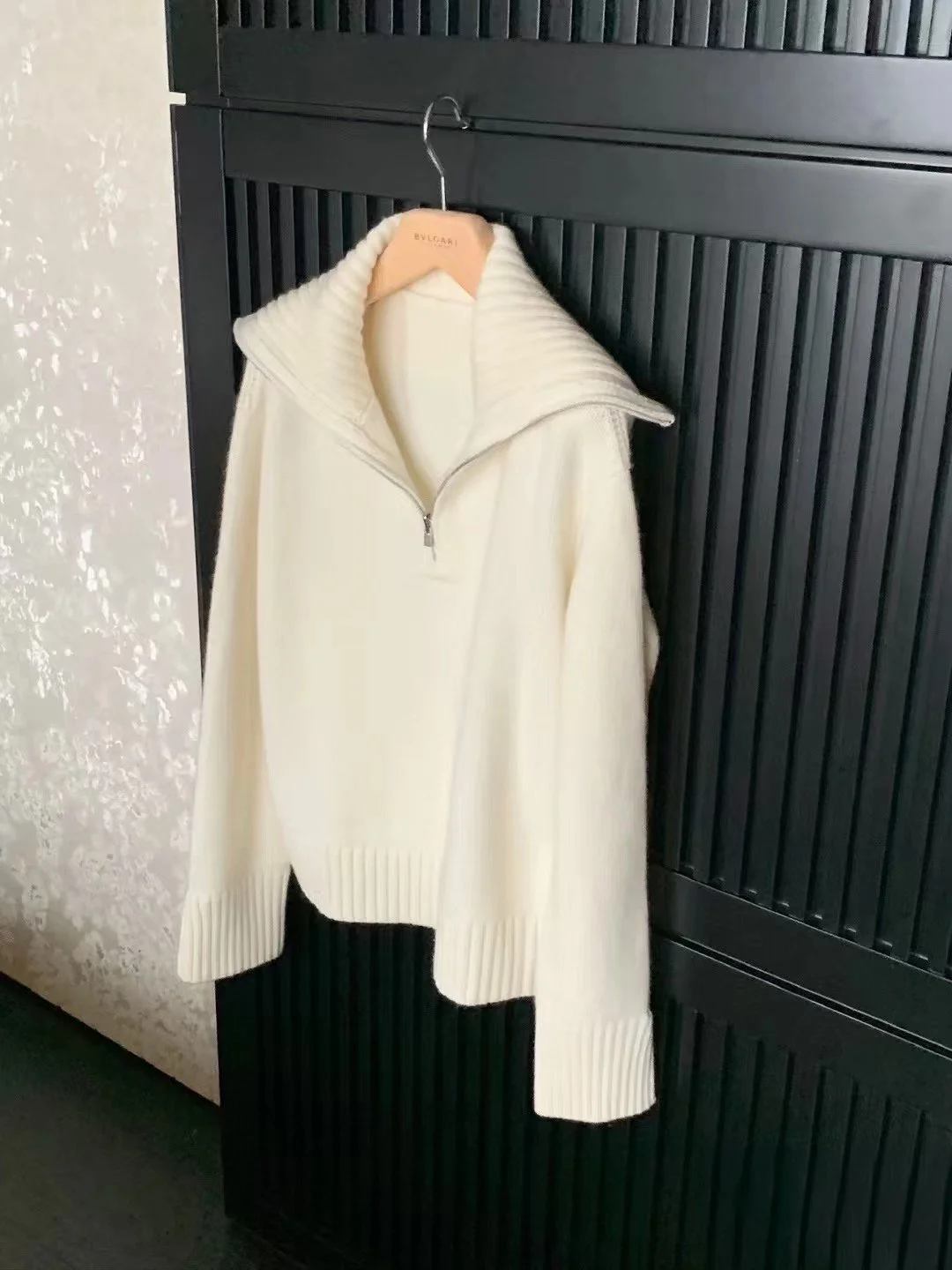 Cashmere Polo Knitsweater