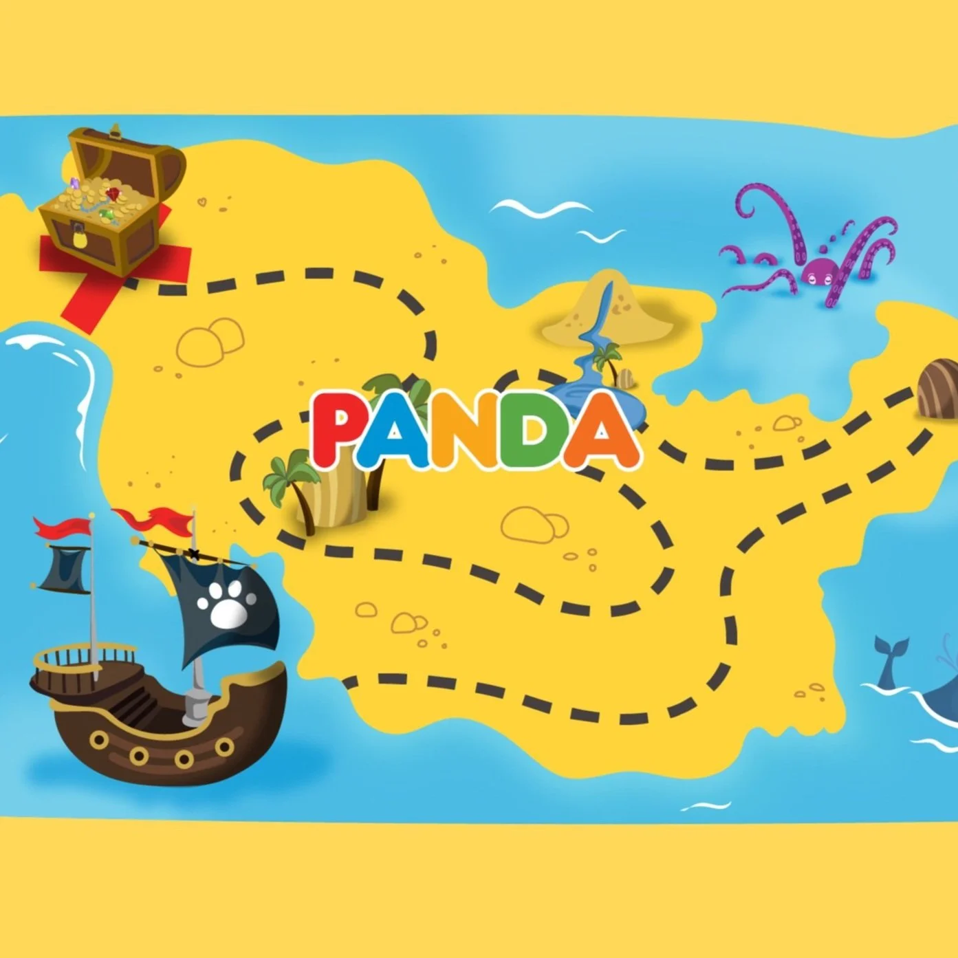 Pistas do Panda - illustrations