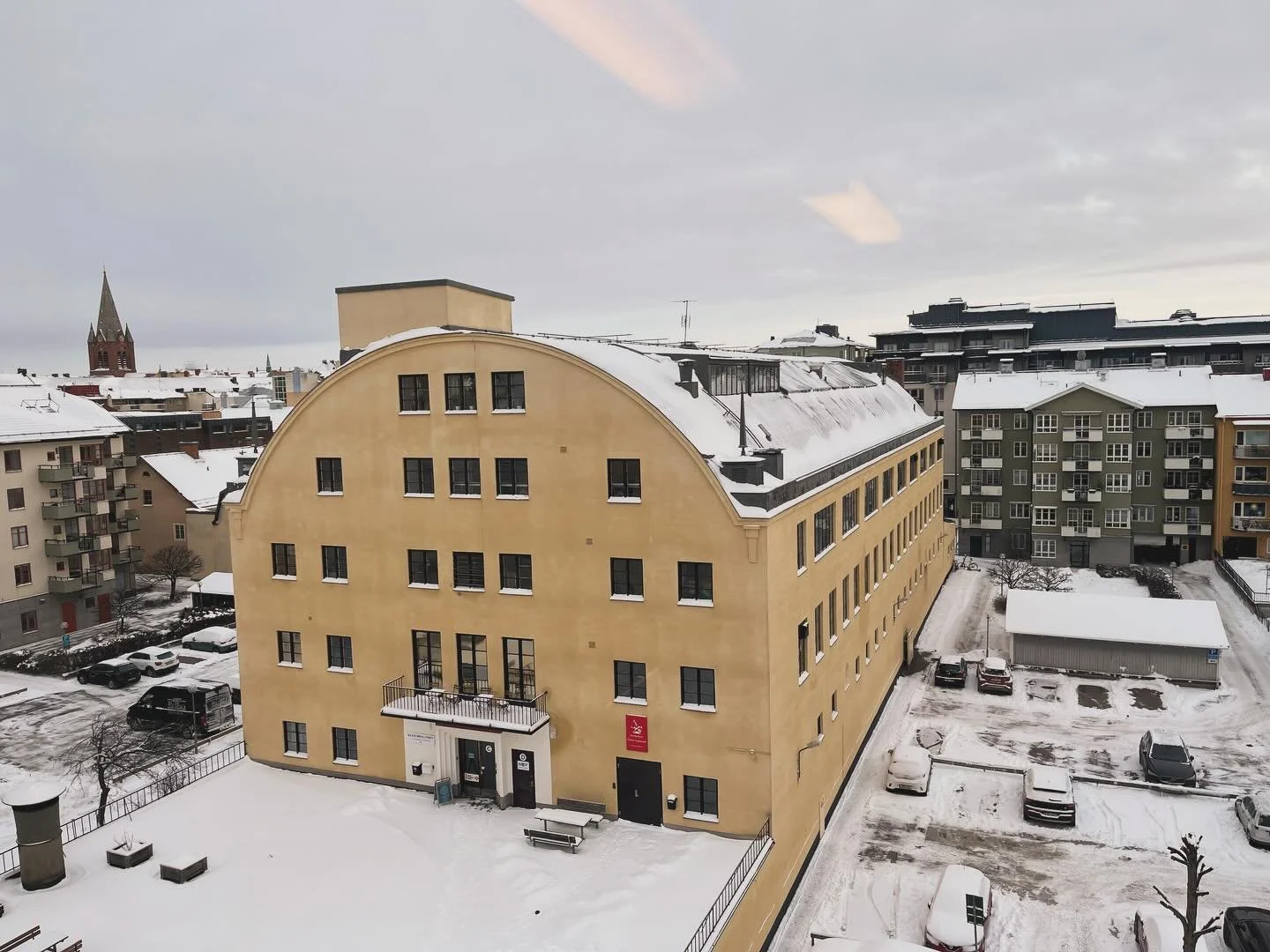 Kvarteret Kornboden och Sportpalatset ❄️