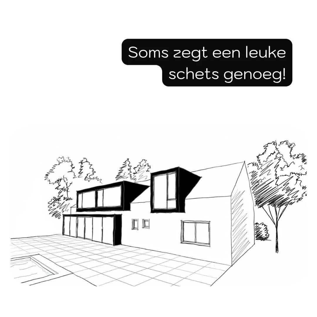 Een nieuwe opdracht, een nieuwe kans om pen en papier nog eens boven te halen!

Wil jij dat ik voor jou ook aan het schetsen ga dan hoor ik het graag!