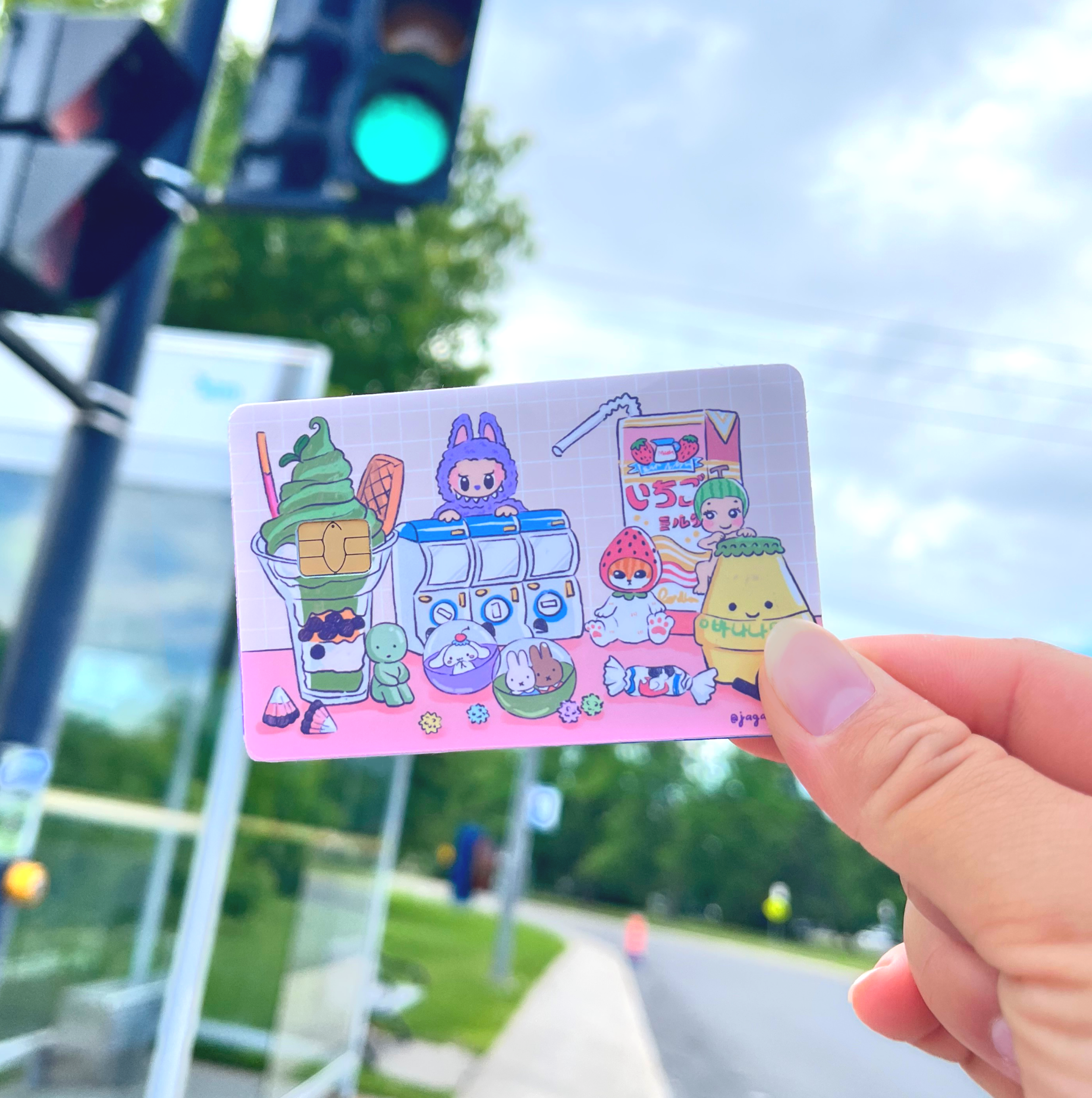 Snacks n' Trinkets Catbus Sticker