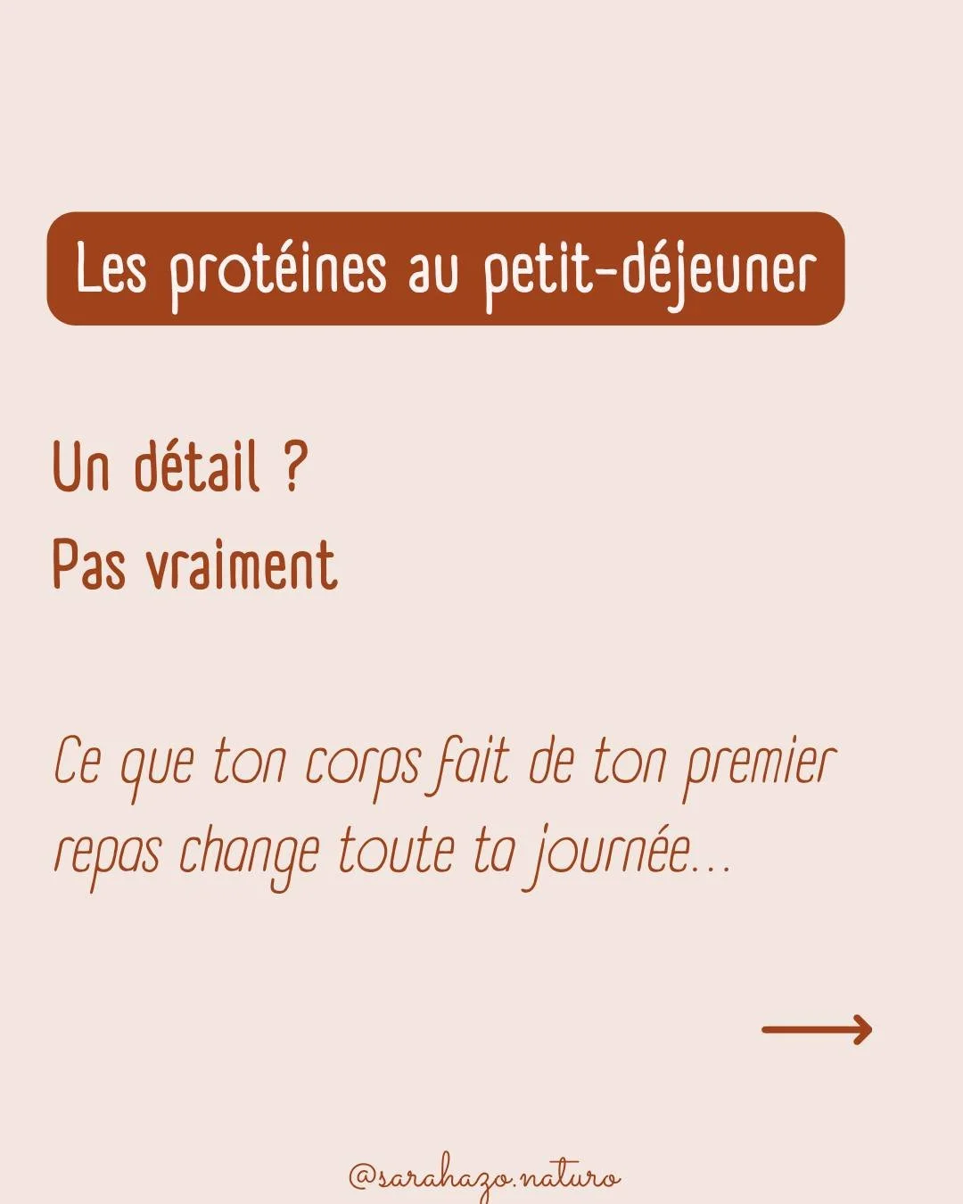 Ce que tu mets dans ton assiette le matin influence ton &eacute;nergie, ton humeur et tes hormones pour toute la journ&eacute;e.
Pas une r&egrave;gle de plus. Une fa&ccedil;on de mieux &eacute;couter ton corps.
👉 Sauvegarde ce carrousel et dis-moi :