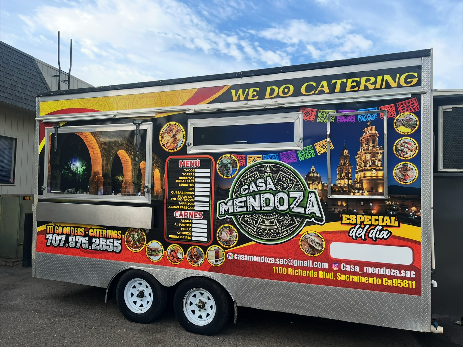 colorful taco truck