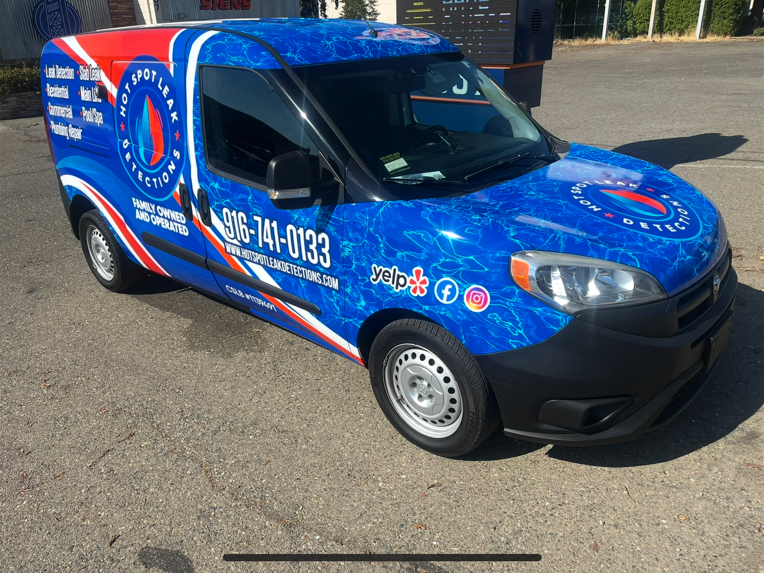 Full wraps on smaller vans 