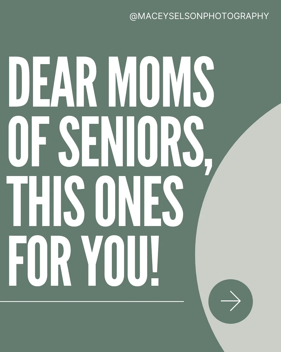 Send this to someone you think needs to hear this. 💚

#maceysnelsonphotography #seniorpictures #seniordaughter #momlife #millenialmom