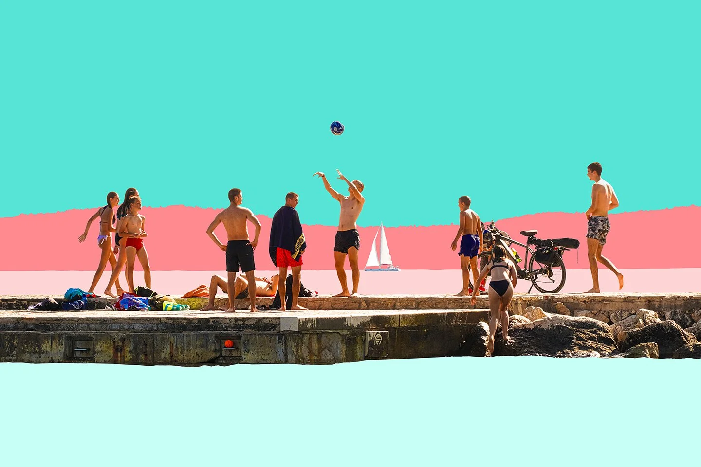  Bahar Kural,   When Time Played Along,   2025 archival pigment print, Hilton Contemporary 