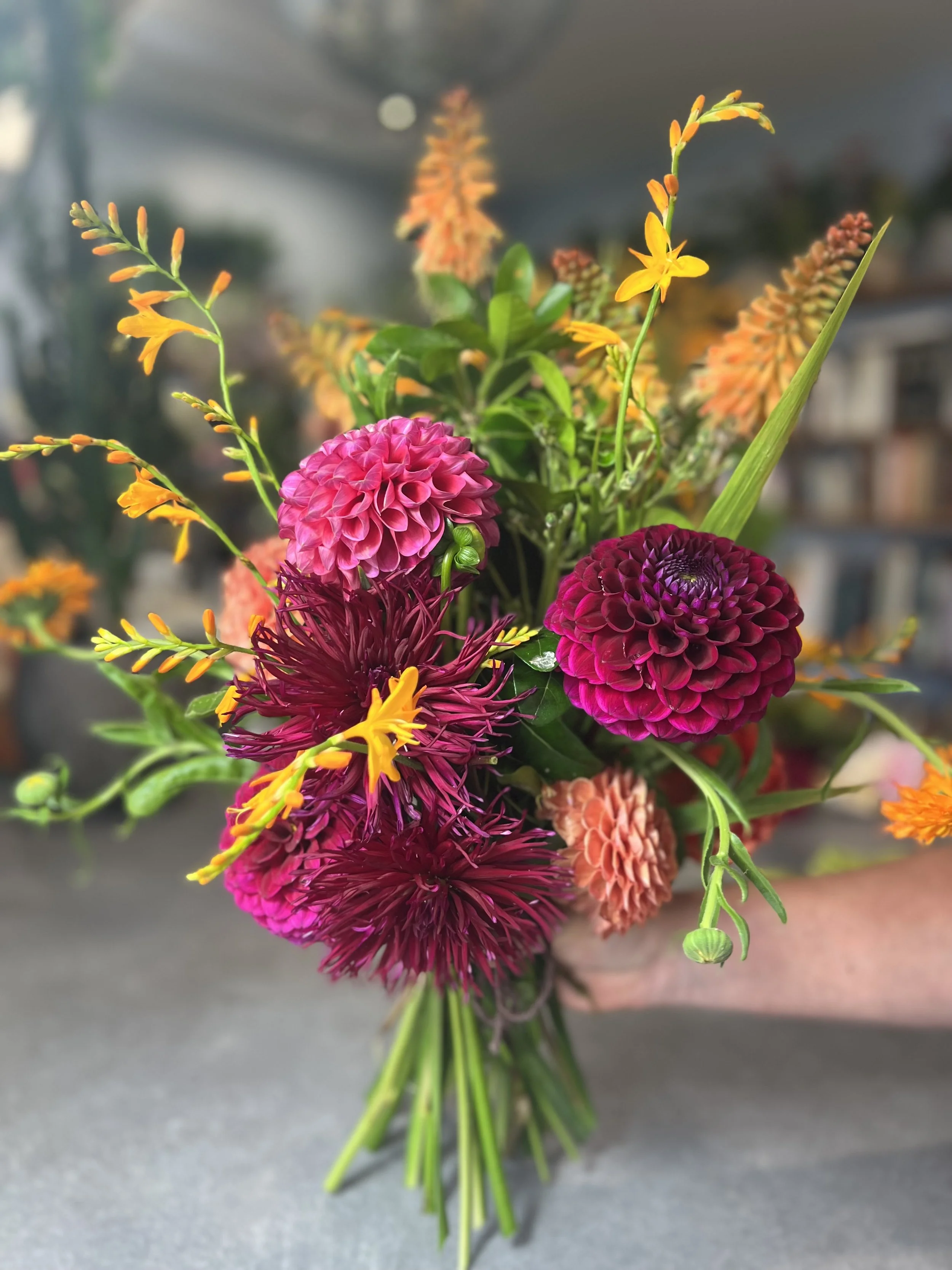 Flower and Food at Southsea Coffee