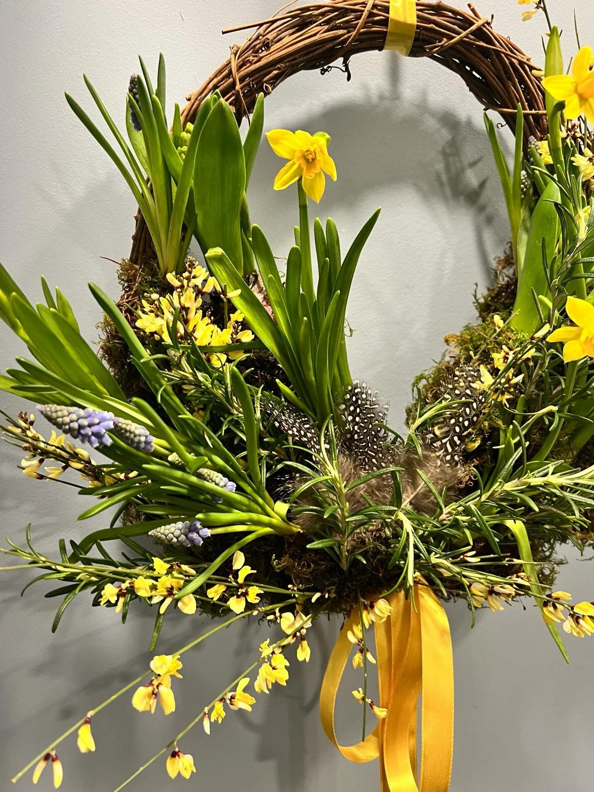 Flower and food at Southsea Coffee