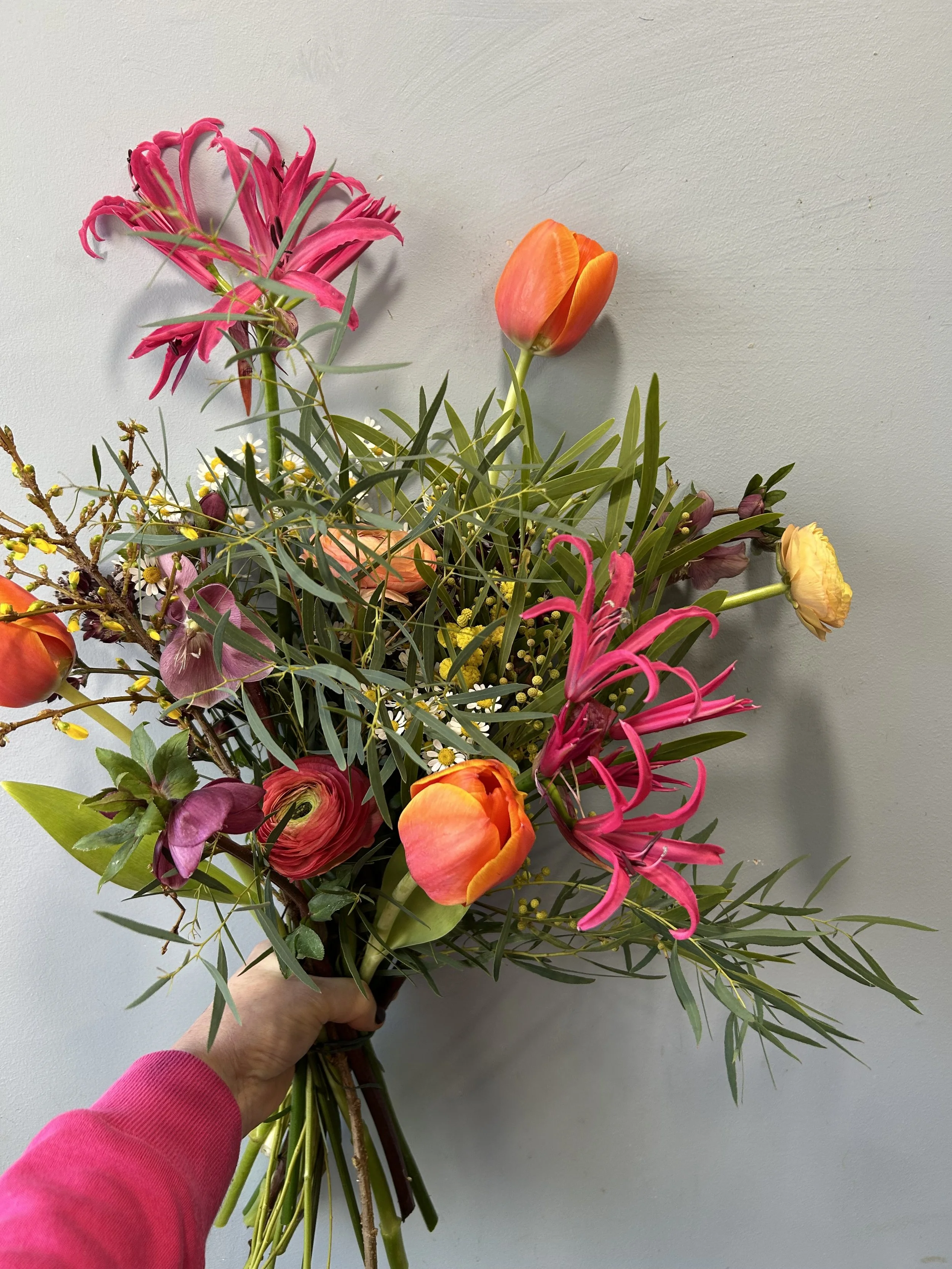 Flower and food at Southsea Coffee