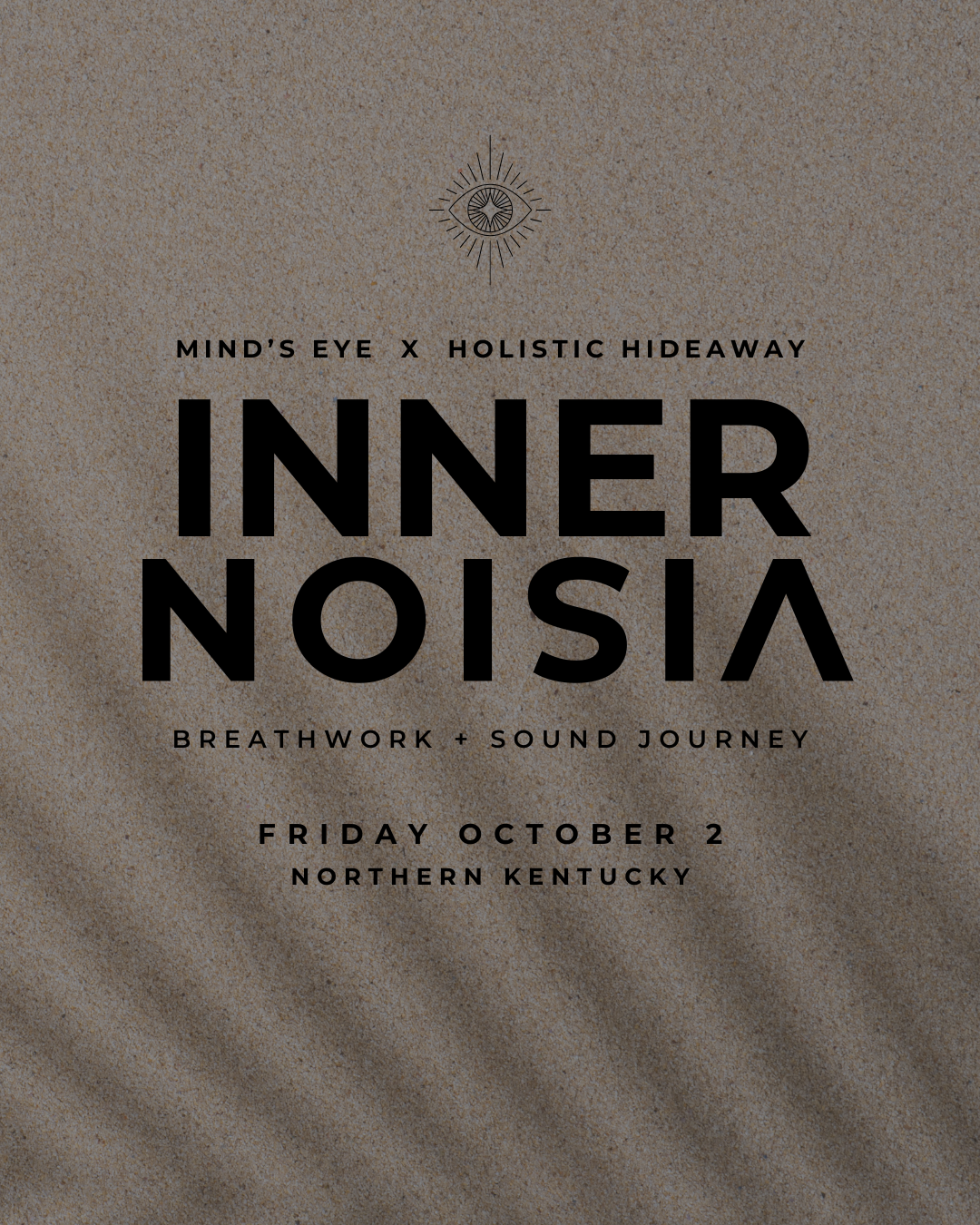 Join us at Mind's Eye in Independence, KY for an evening of breathwork & sound.  Click image for more details & to secure your spot!