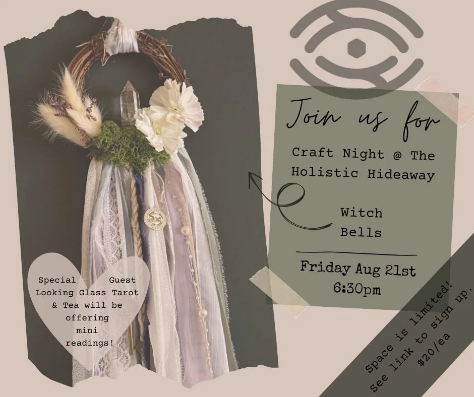 **Class is currently FULL.  Message me to be added to our waitlist!  Another fun craft night @ the Hideaway!  Click image to book. 