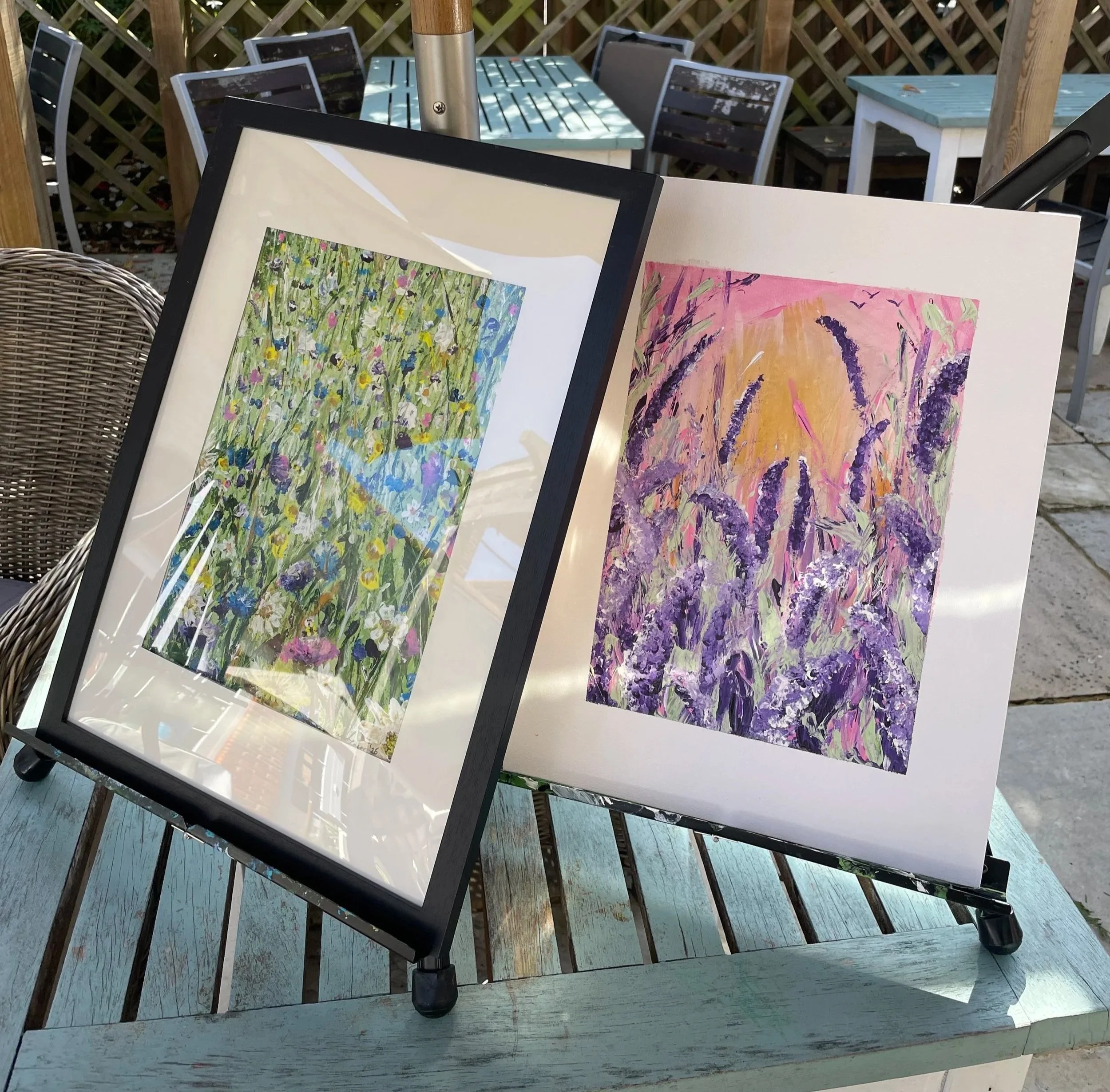 Spring Flowers - Sip & Paint