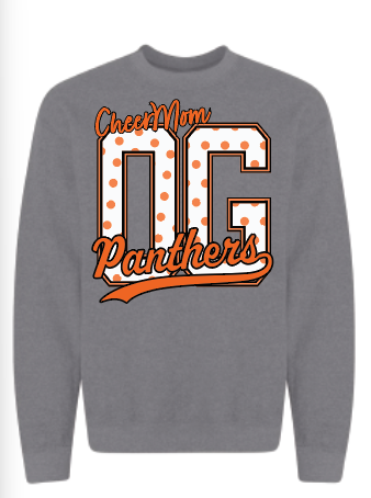 OG Panthers Sports Mom- Customizable