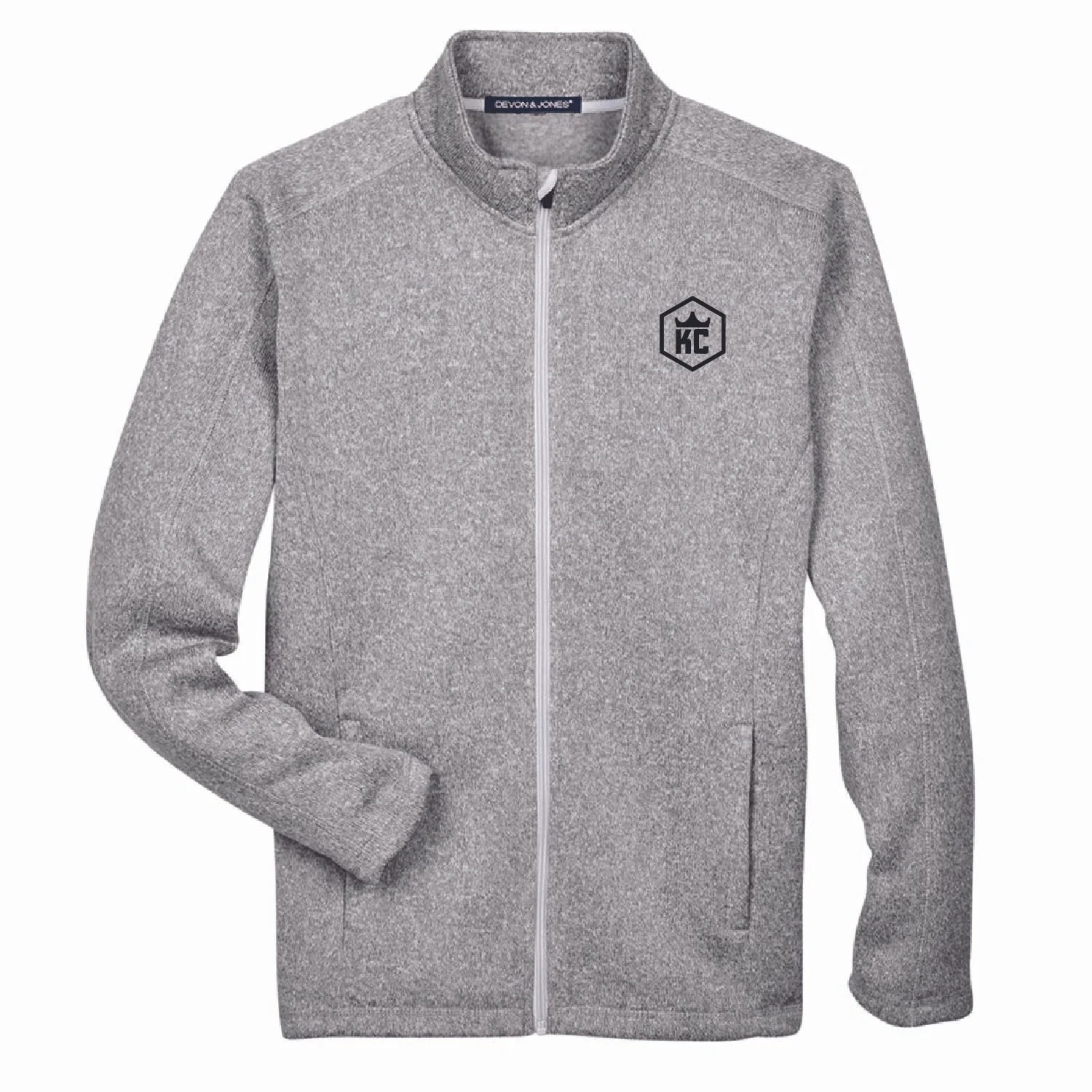 STAFF Kingdom Academy Fleece Jacket- Grey