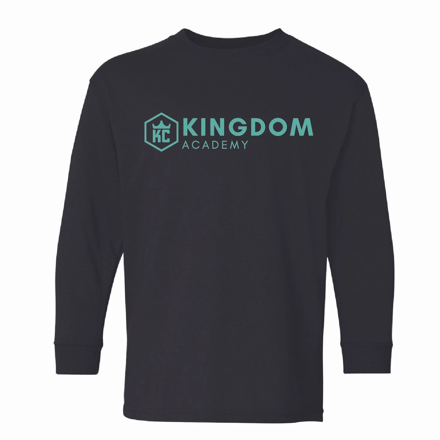 Kingdom Academy Black Long Sleeve Tee