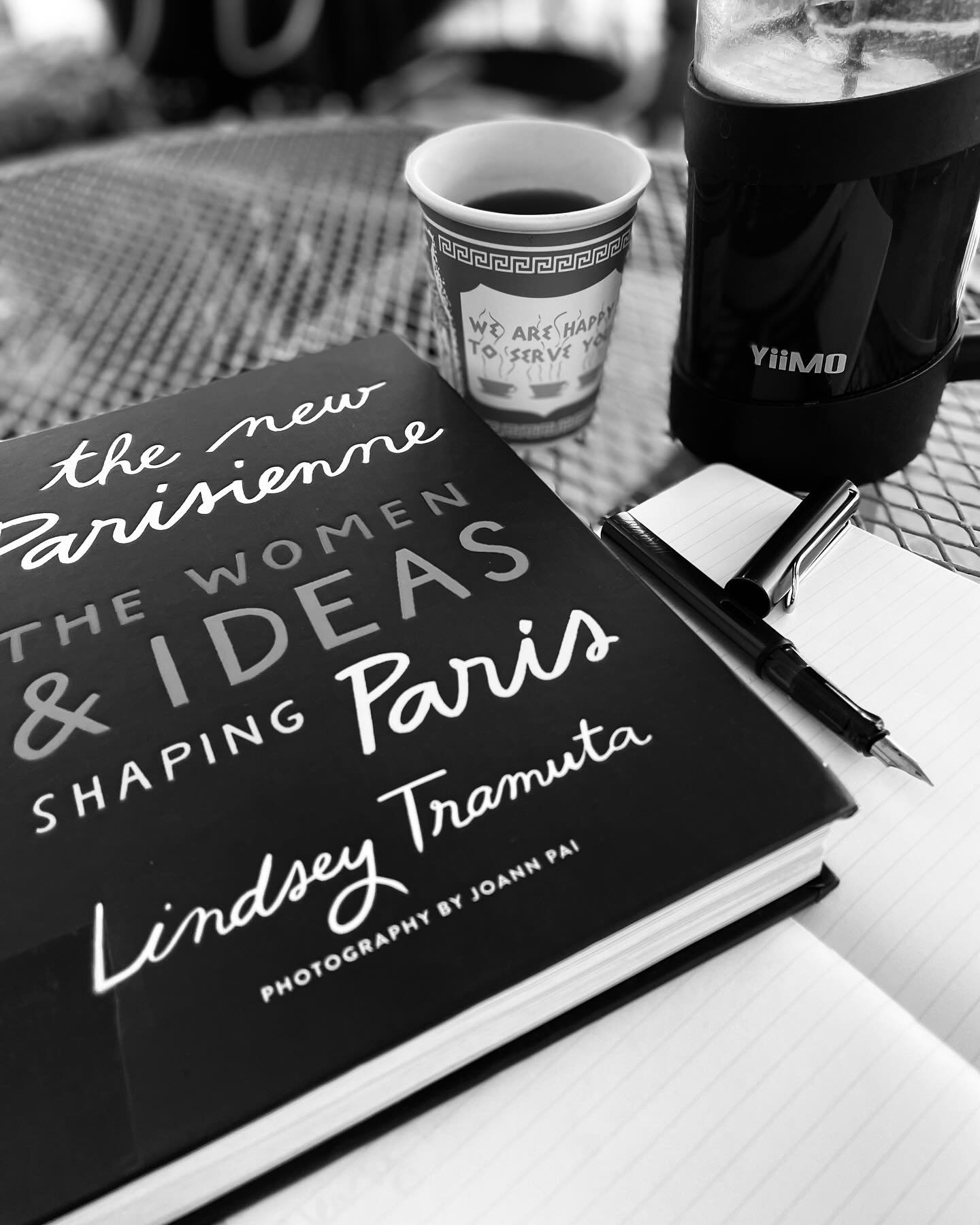 This gorgeous book gives a look at how smart, artistic, and compassionate women are shaping Paris. J&rsquo;adore! #bookstagram #francophile #MagicBooksThatAreNotMagicBooks